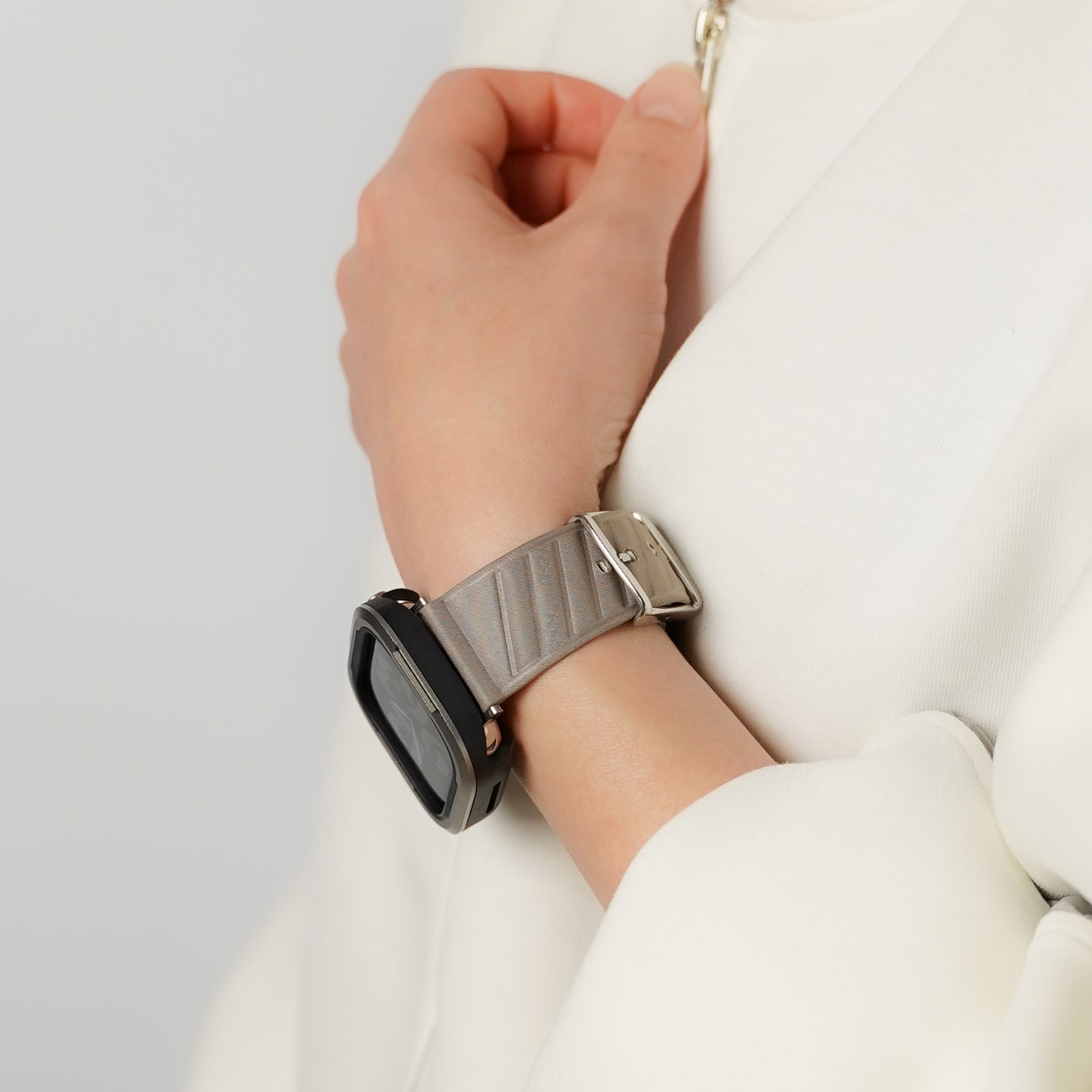 ナイロンファブリック ユニセックス ストライプ アップルウォッチバンド Apple Watch ベルト