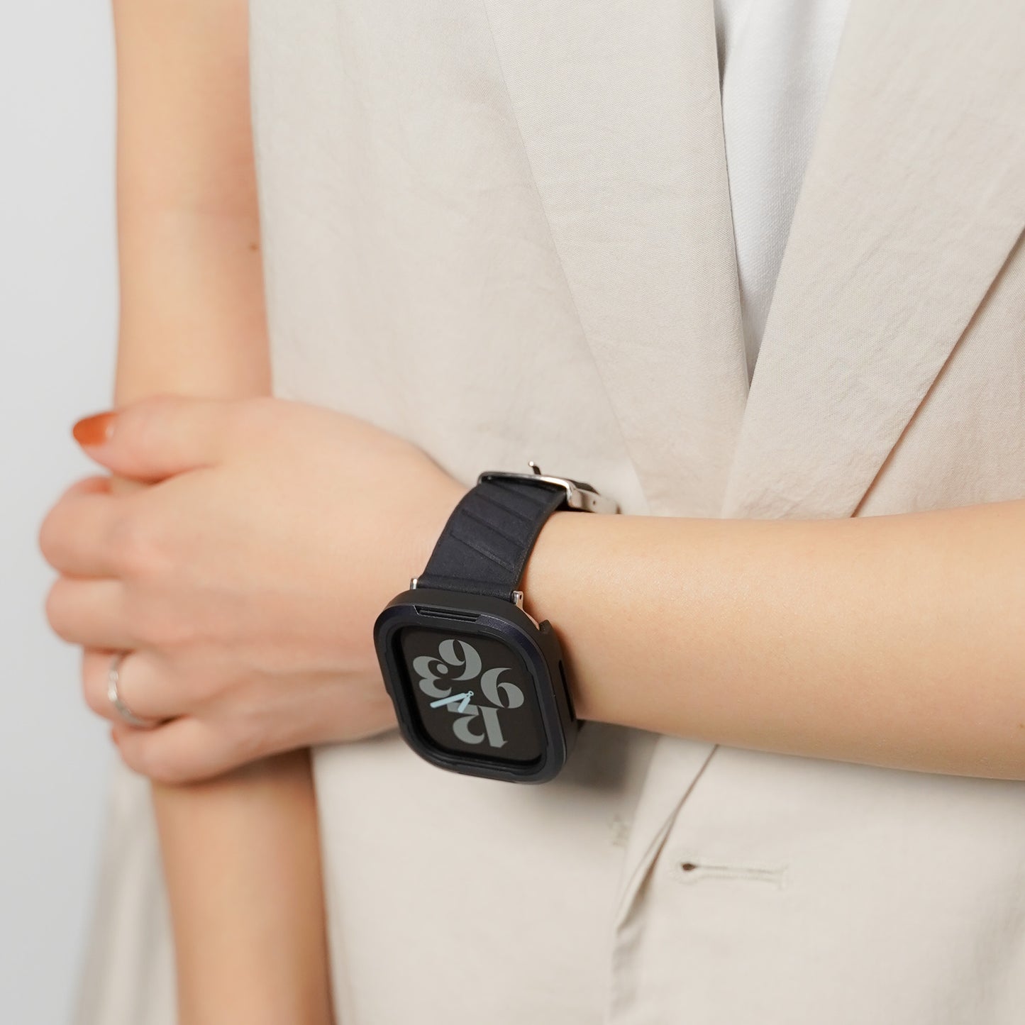 ナイロンファブリック ユニセックス ストライプ アップルウォッチバンド Apple Watch ベルト