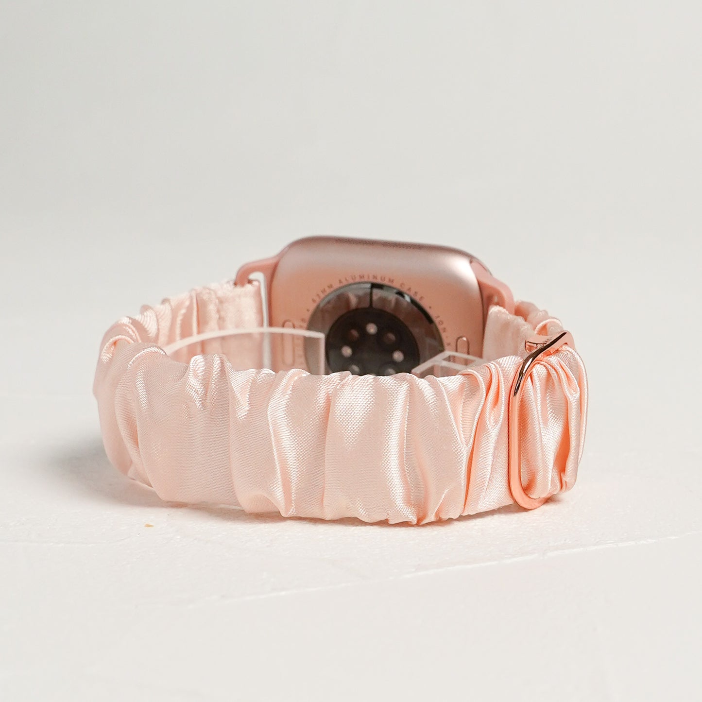 【NEW】シュシュ風 サテン アップルウォッチバンド Apple Watch ベルト