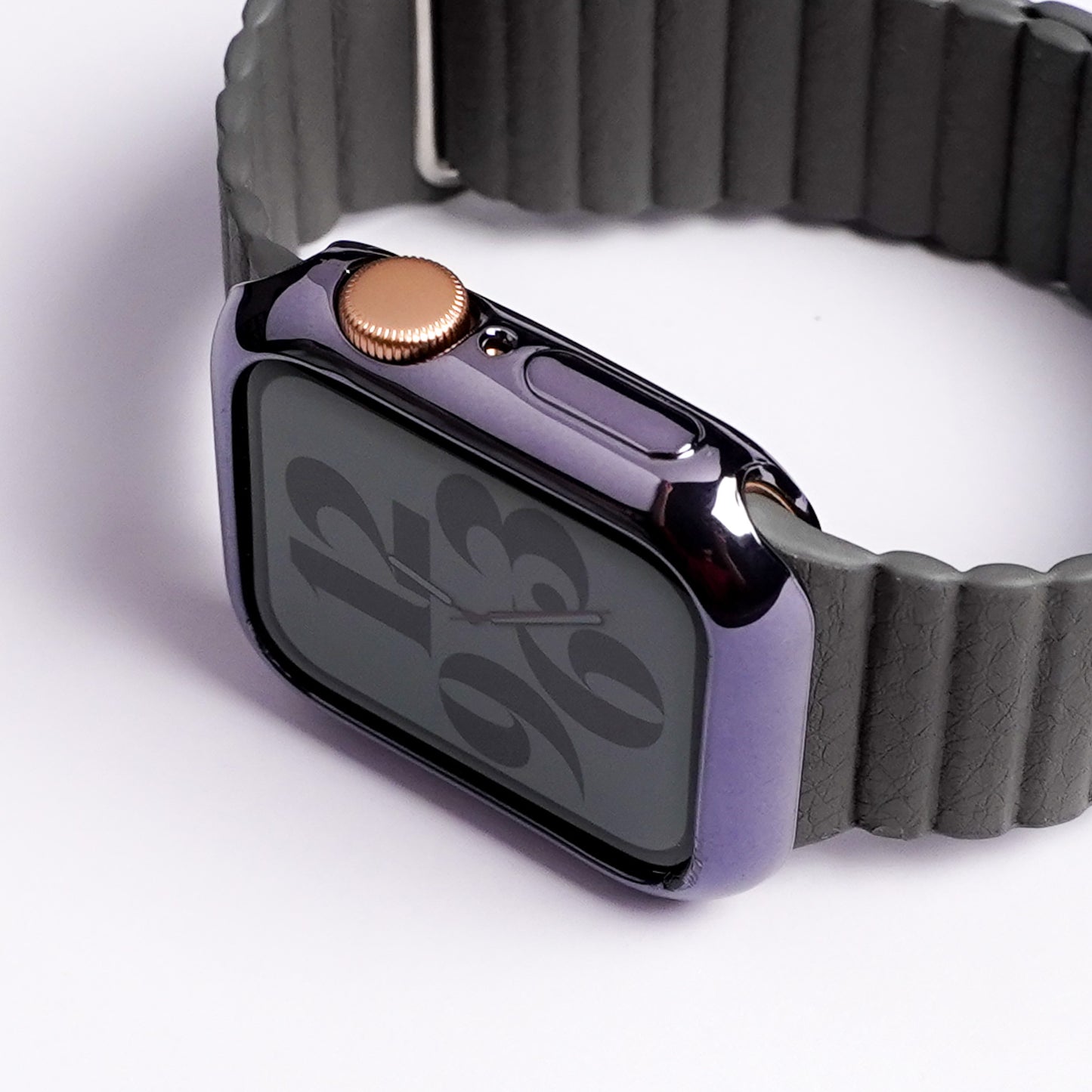 TPUハーフ 保護フレーム ソフトタイプ アップルウォッチ ハーフカバー ケース Apple Watch