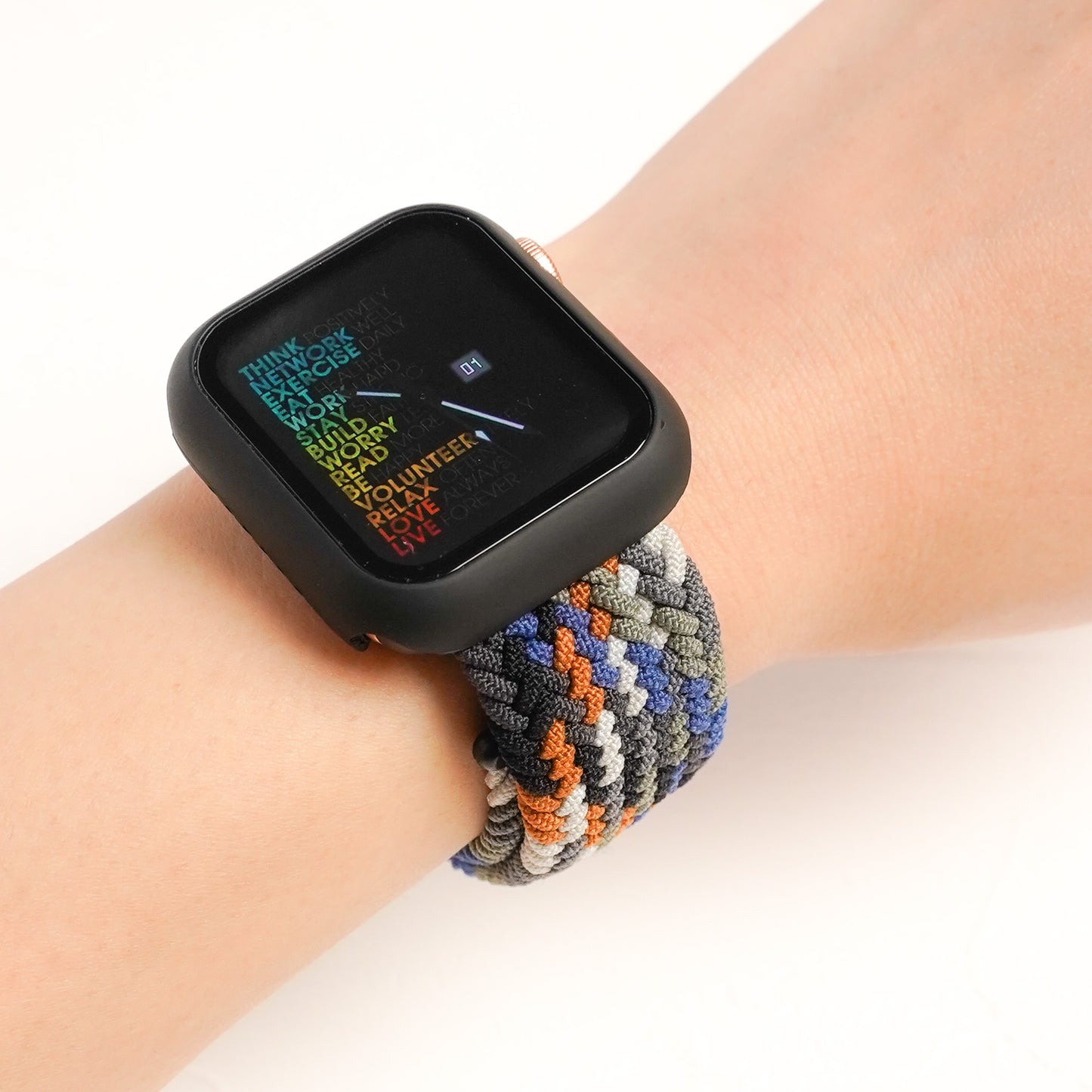 ナイロン 編み込み スポーツ アップルウォッチバンド Apple Watch ベルト