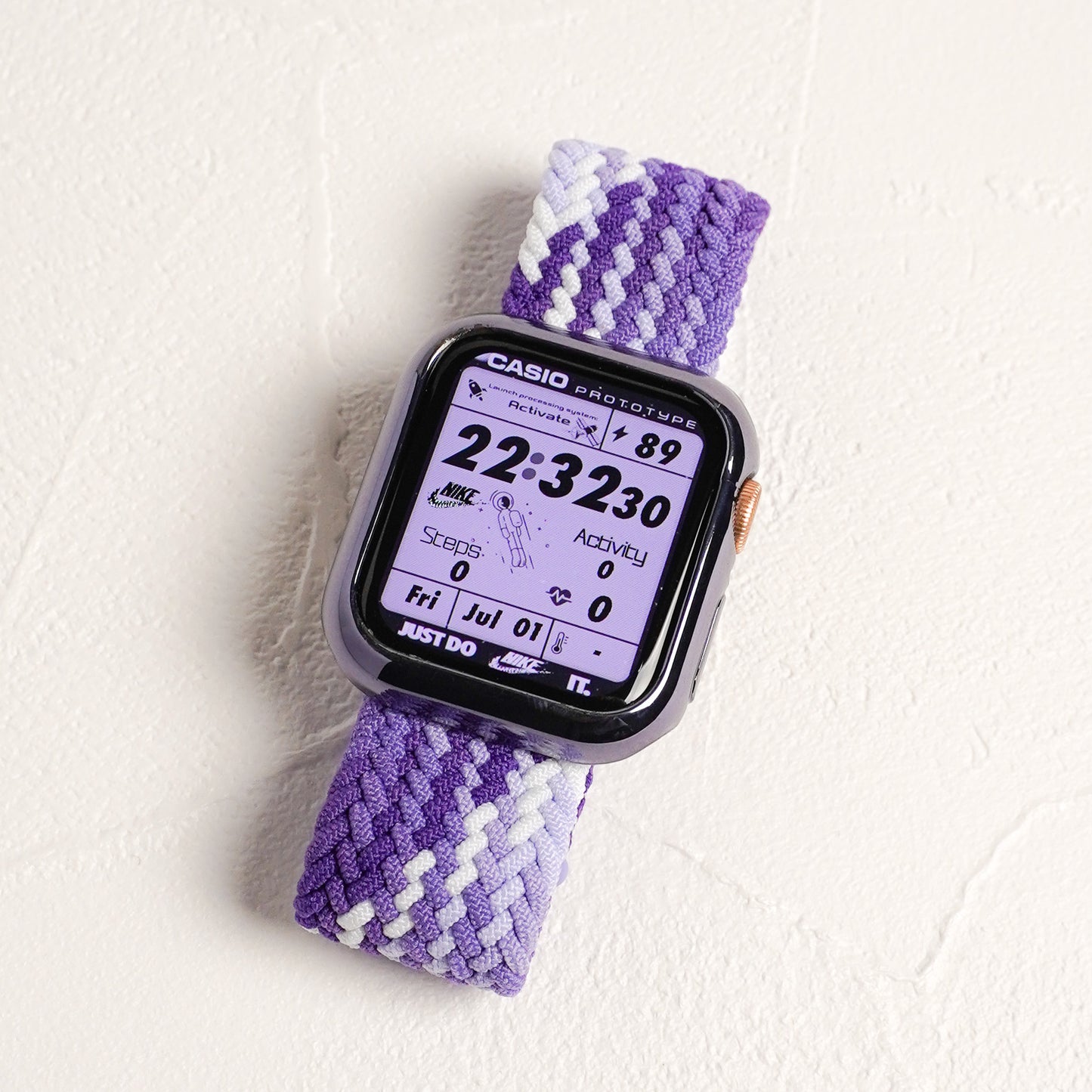 ナイロン 編み込み スポーツ アップルウォッチバンド Apple Watch ベルト