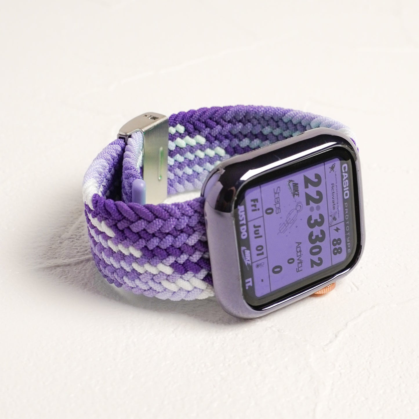 ナイロン 編み込み スポーツ アップルウォッチバンド Apple Watch ベルト