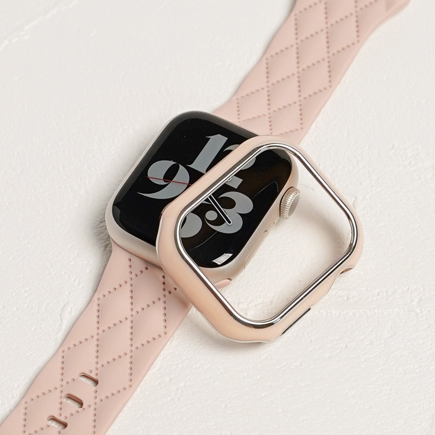 Silver Line Protective Frame Hard Type Apple Watch Case Apple Watch