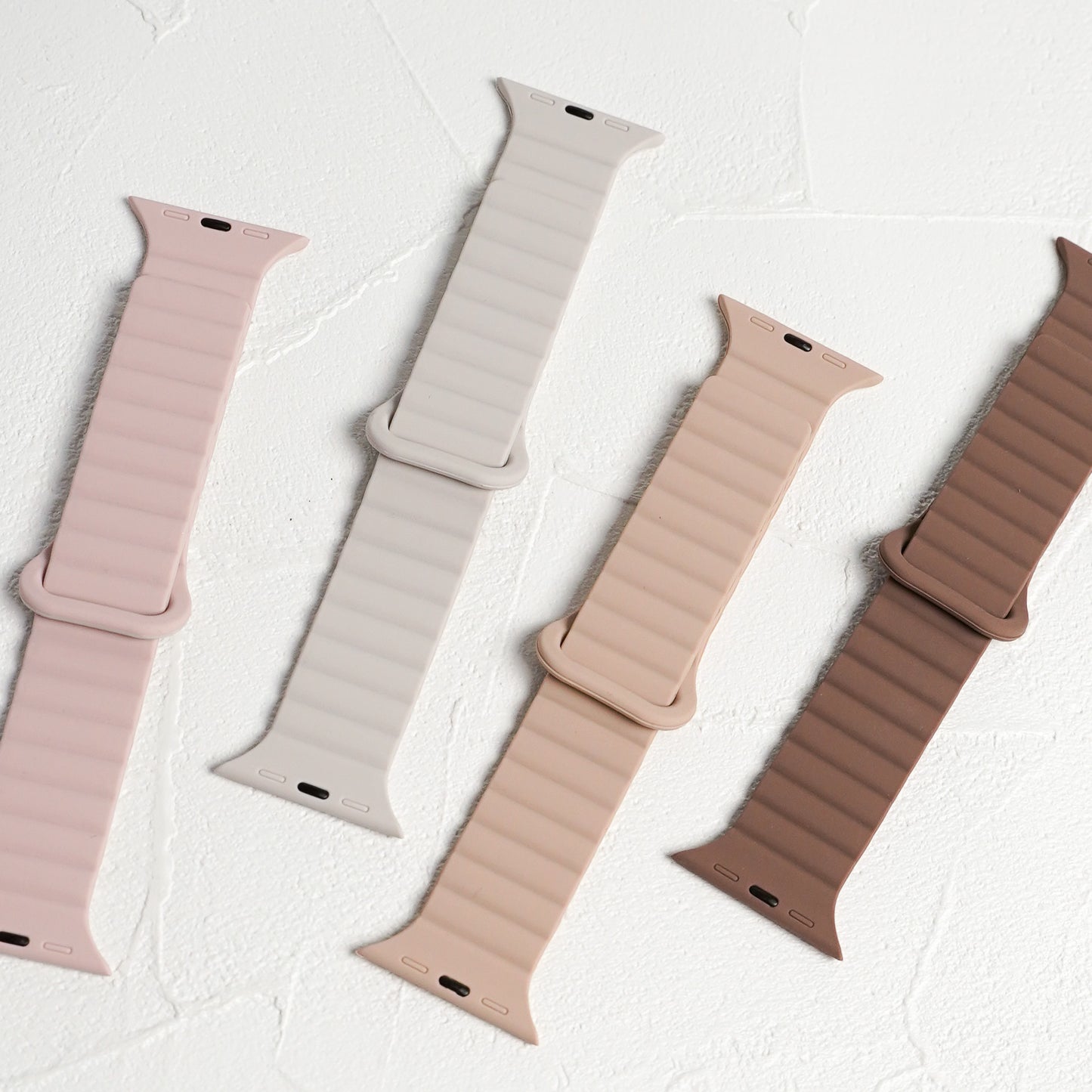 【NEW】マグネット オールシリコンループ アップルウォッチバンド Apple Watch ベルト