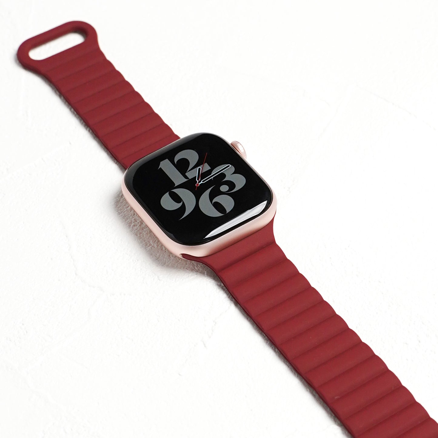 【NEW】マグネット オールシリコンループ アップルウォッチバンド Apple Watch ベルト