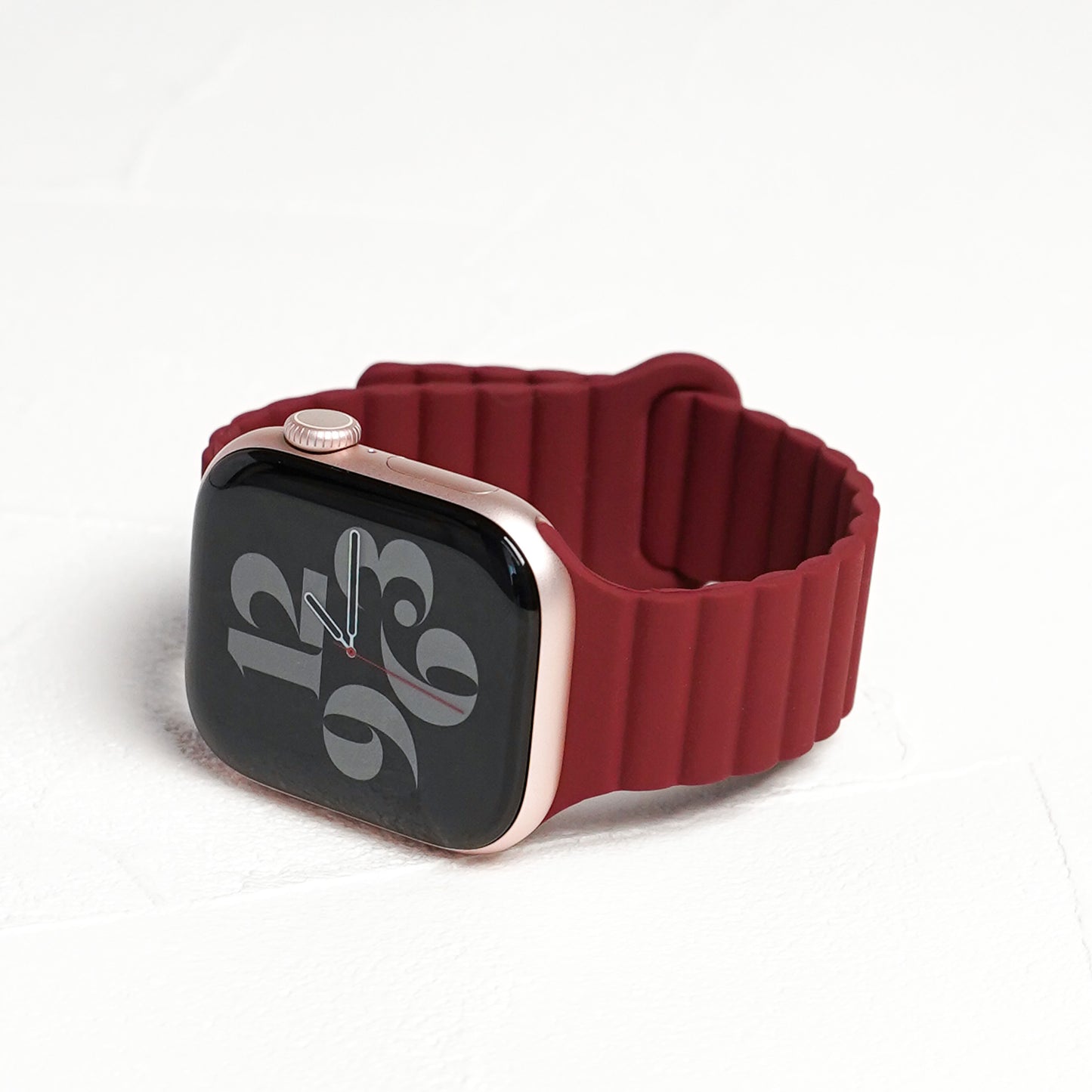 【NEW】マグネット オールシリコンループ アップルウォッチバンド Apple Watch ベルト