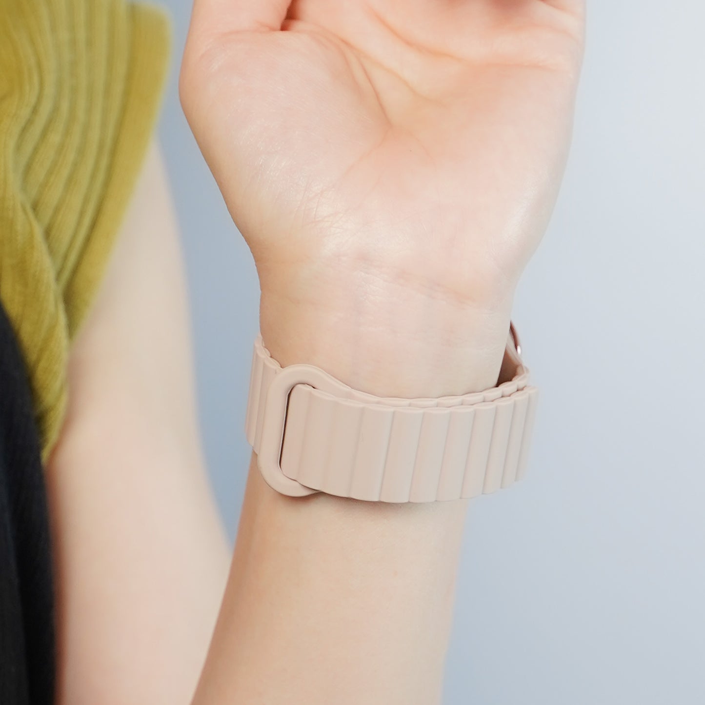 【NEW】マグネット オールシリコンループ アップルウォッチバンド Apple Watch ベルト