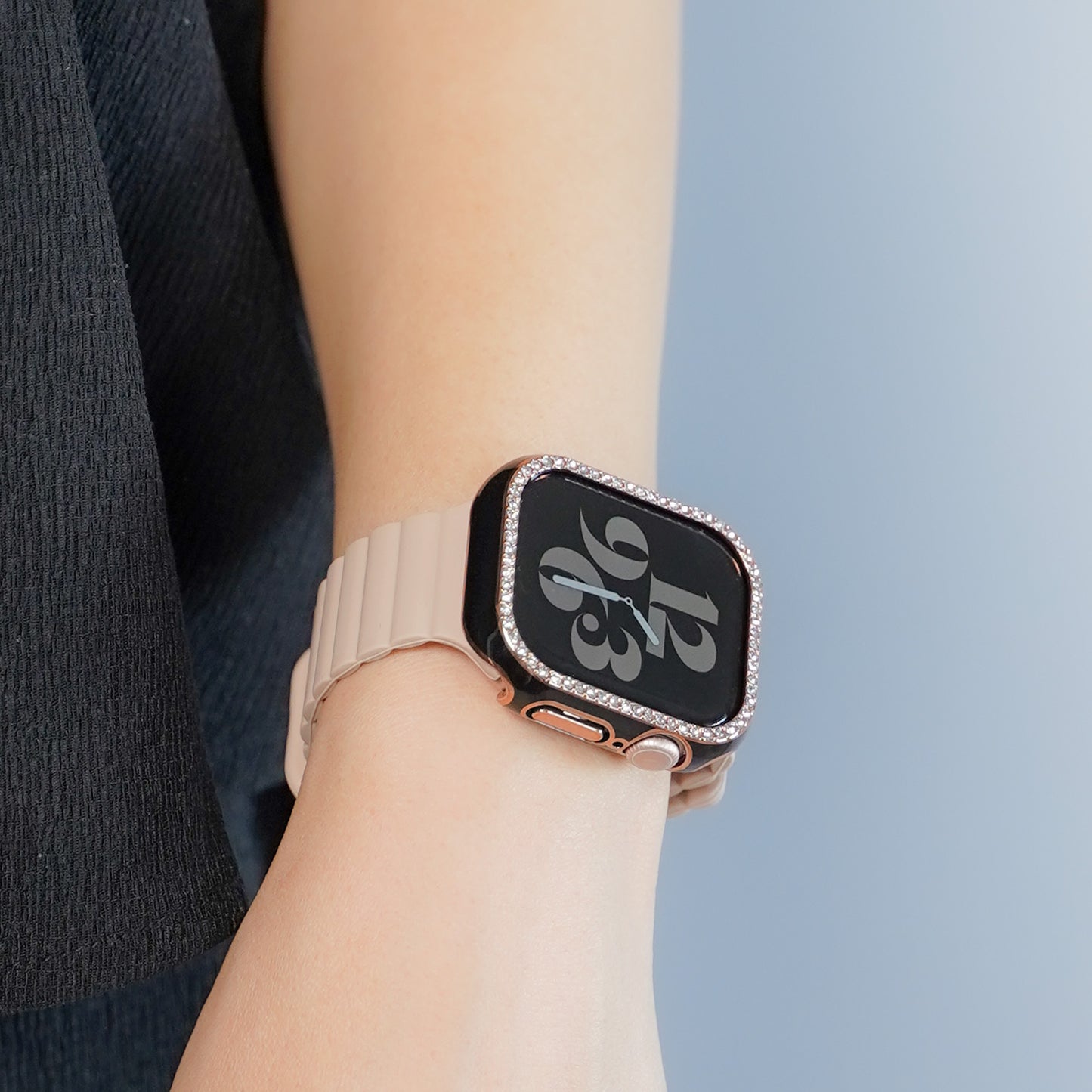 【NEW】マグネット オールシリコンループ アップルウォッチバンド Apple Watch ベルト