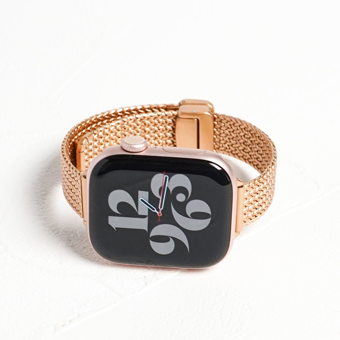 【NEW】マグネット ステンレススリム 三ツ折 アップルウォッチバンド Apple Watch ベルト