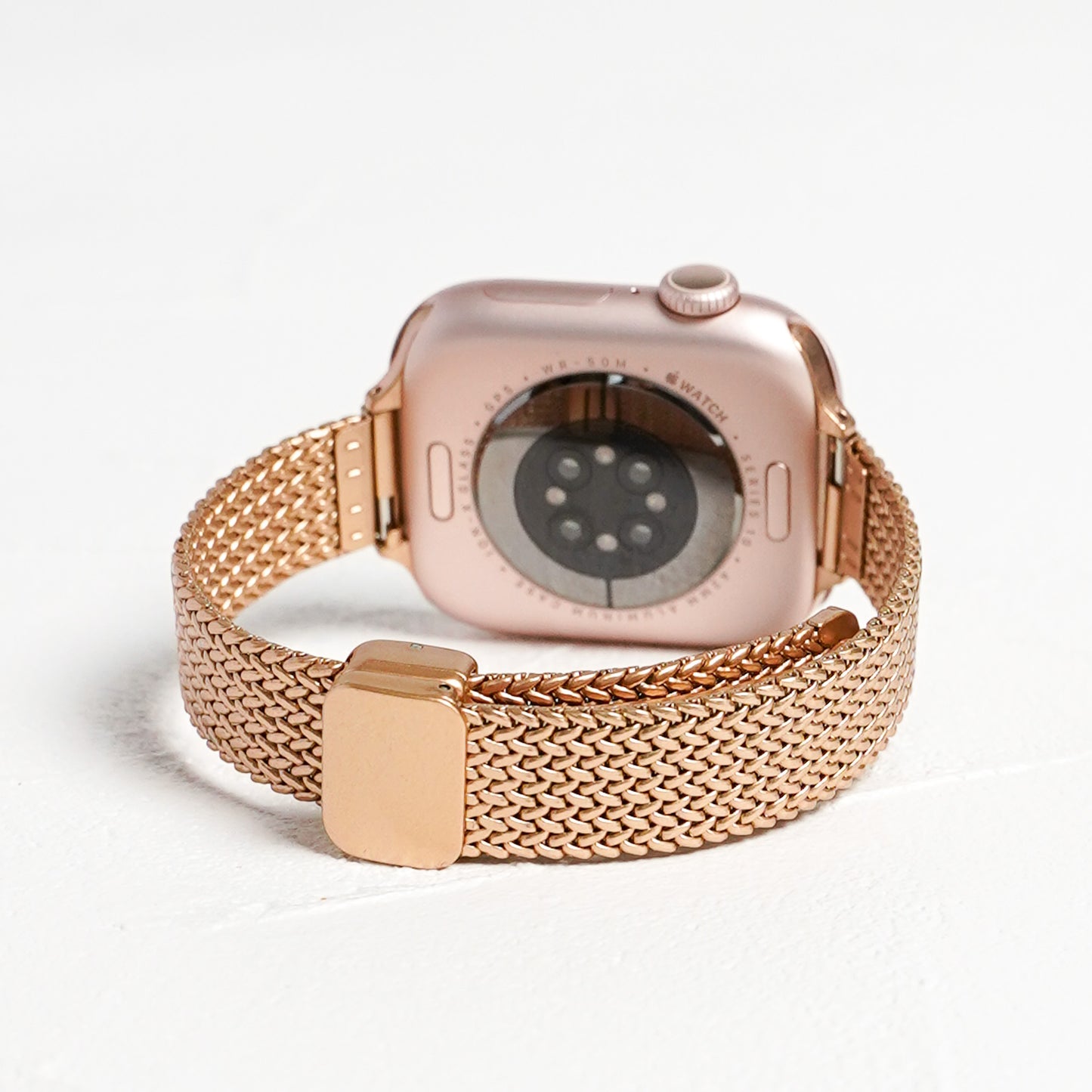 【NEW】マグネット ステンレススリム 三ツ折 アップルウォッチバンド Apple Watch ベルト