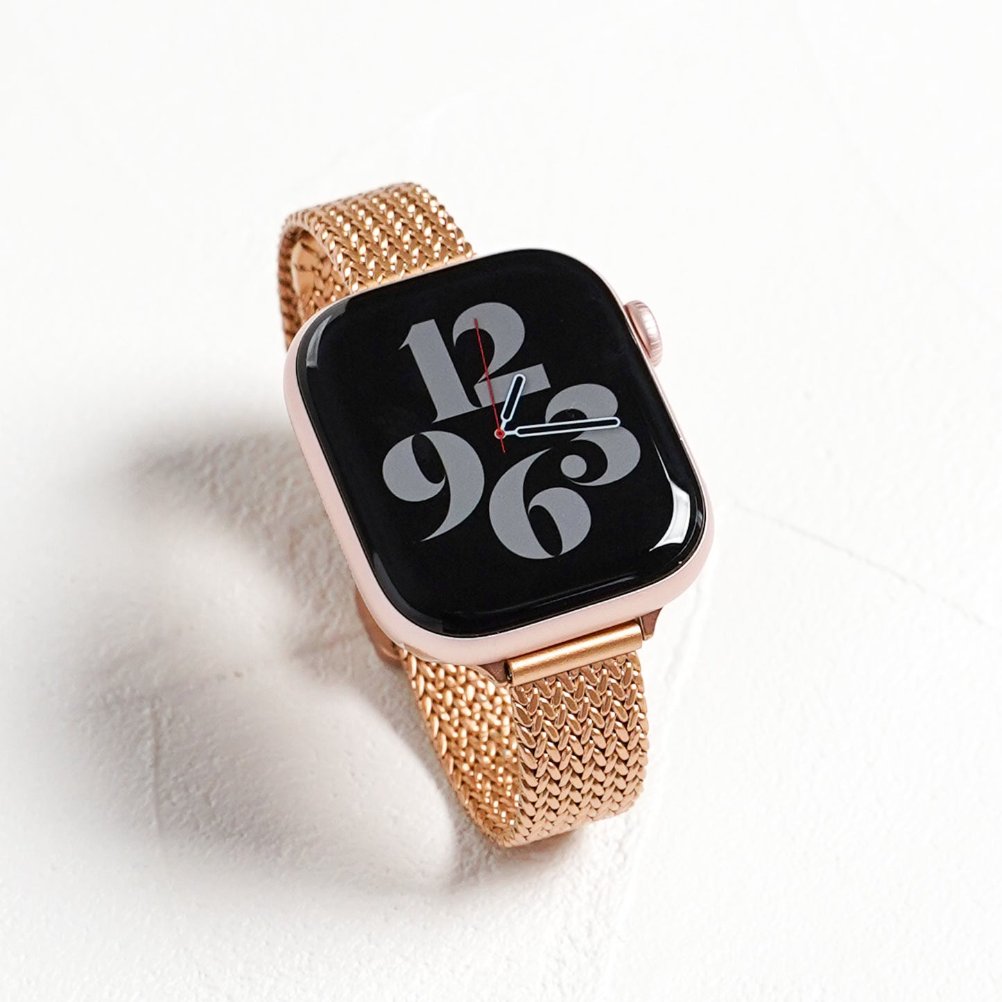 【NEW】マグネット ステンレススリム 三ツ折 アップルウォッチバンド Apple Watch ベルト