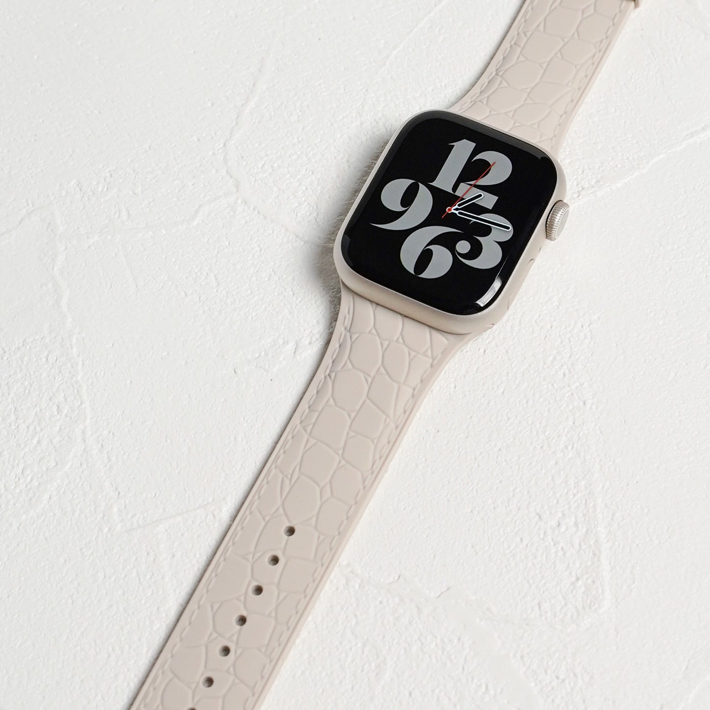 【NEW】シリコン レザー調 アップルウォッチバンド Apple Watch ベルト