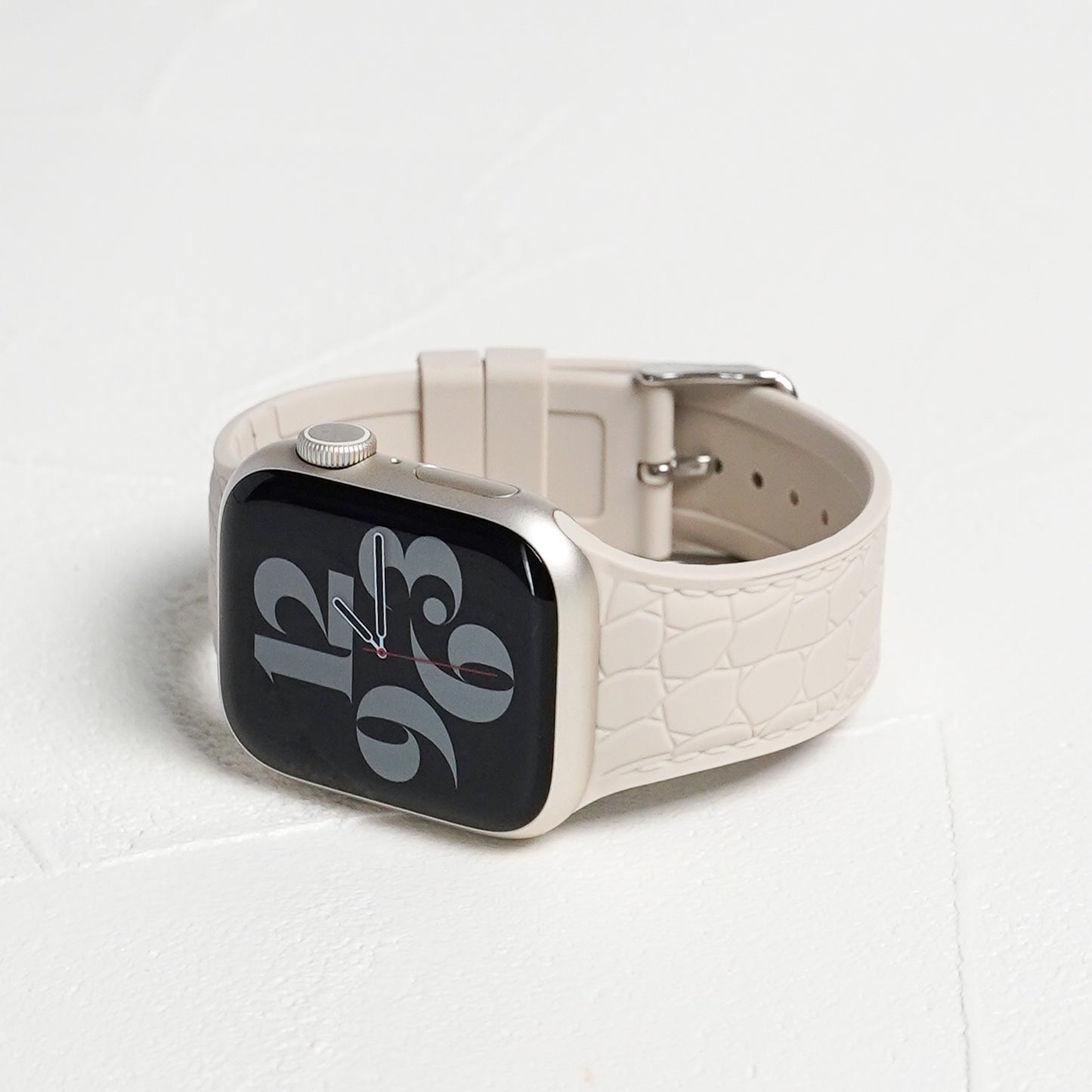 【NEW】シリコン レザー調 アップルウォッチバンド Apple Watch ベルト