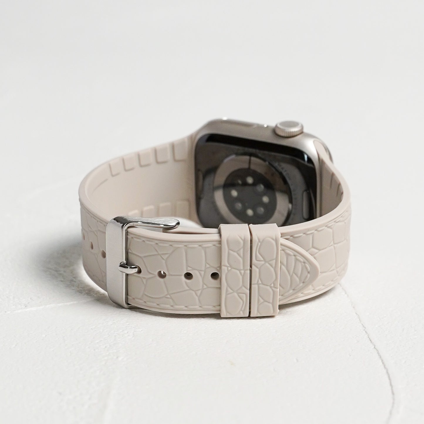 【NEW】シリコン レザー調 アップルウォッチバンド Apple Watch ベルト