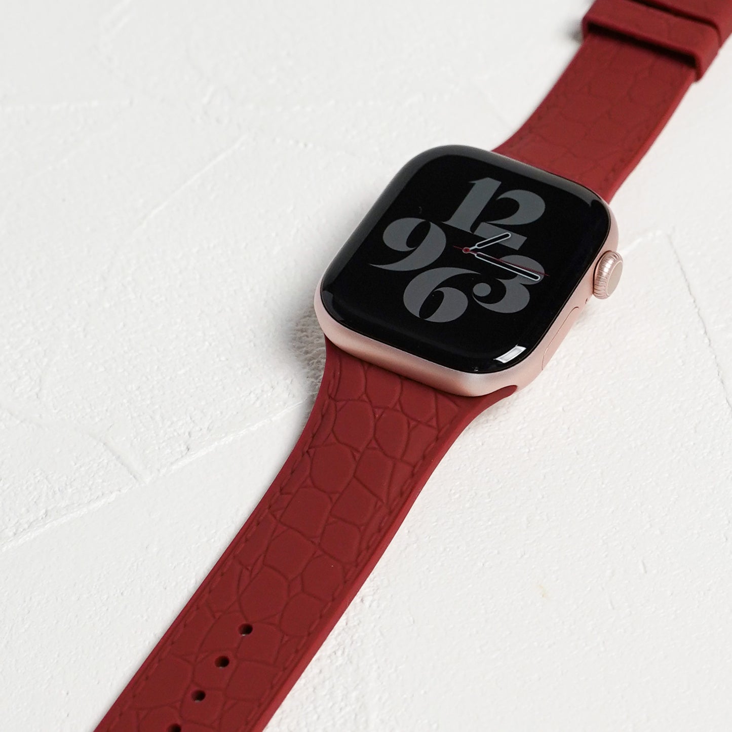 【NEW】シリコン レザー調 アップルウォッチバンド Apple Watch ベルト