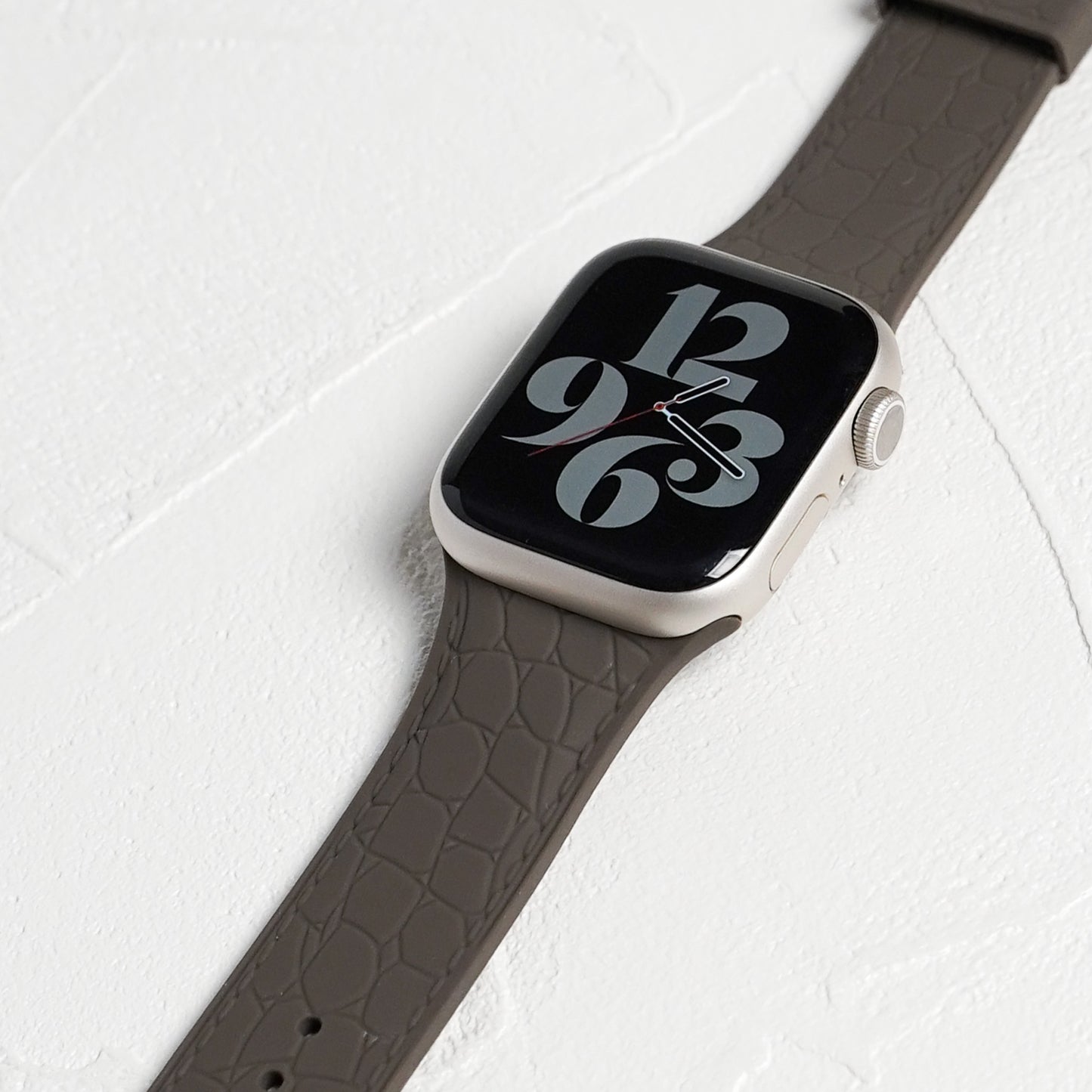 【NEW】シリコン レザー調 アップルウォッチバンド Apple Watch ベルト
