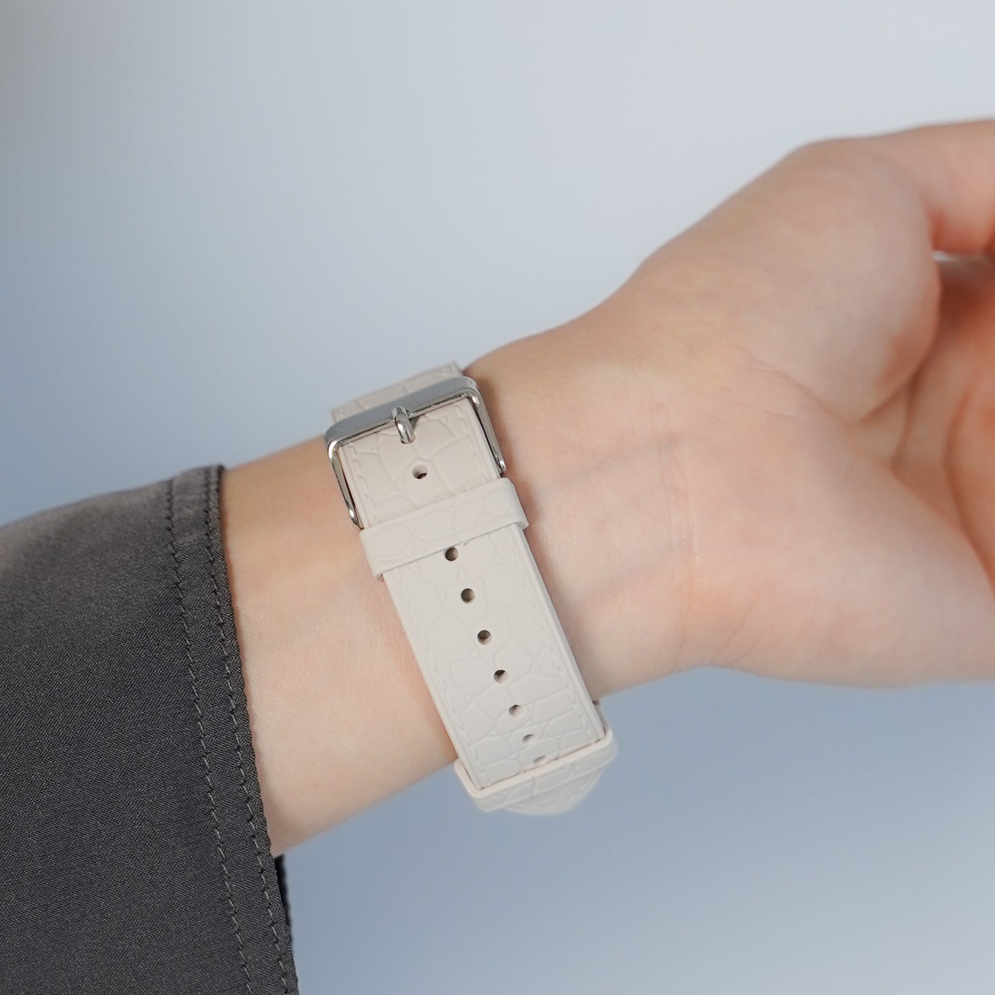 【NEW】シリコン レザー調 アップルウォッチバンド Apple Watch ベルト