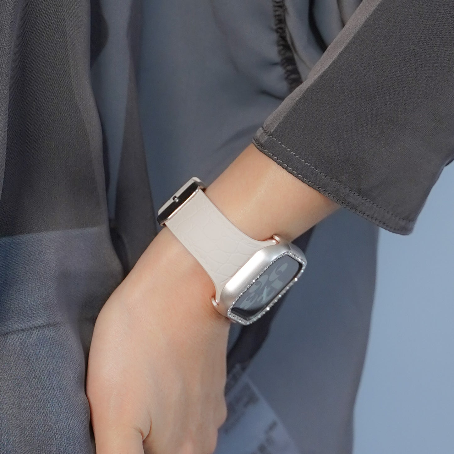 【NEW】シリコン レザー調 アップルウォッチバンド Apple Watch ベルト