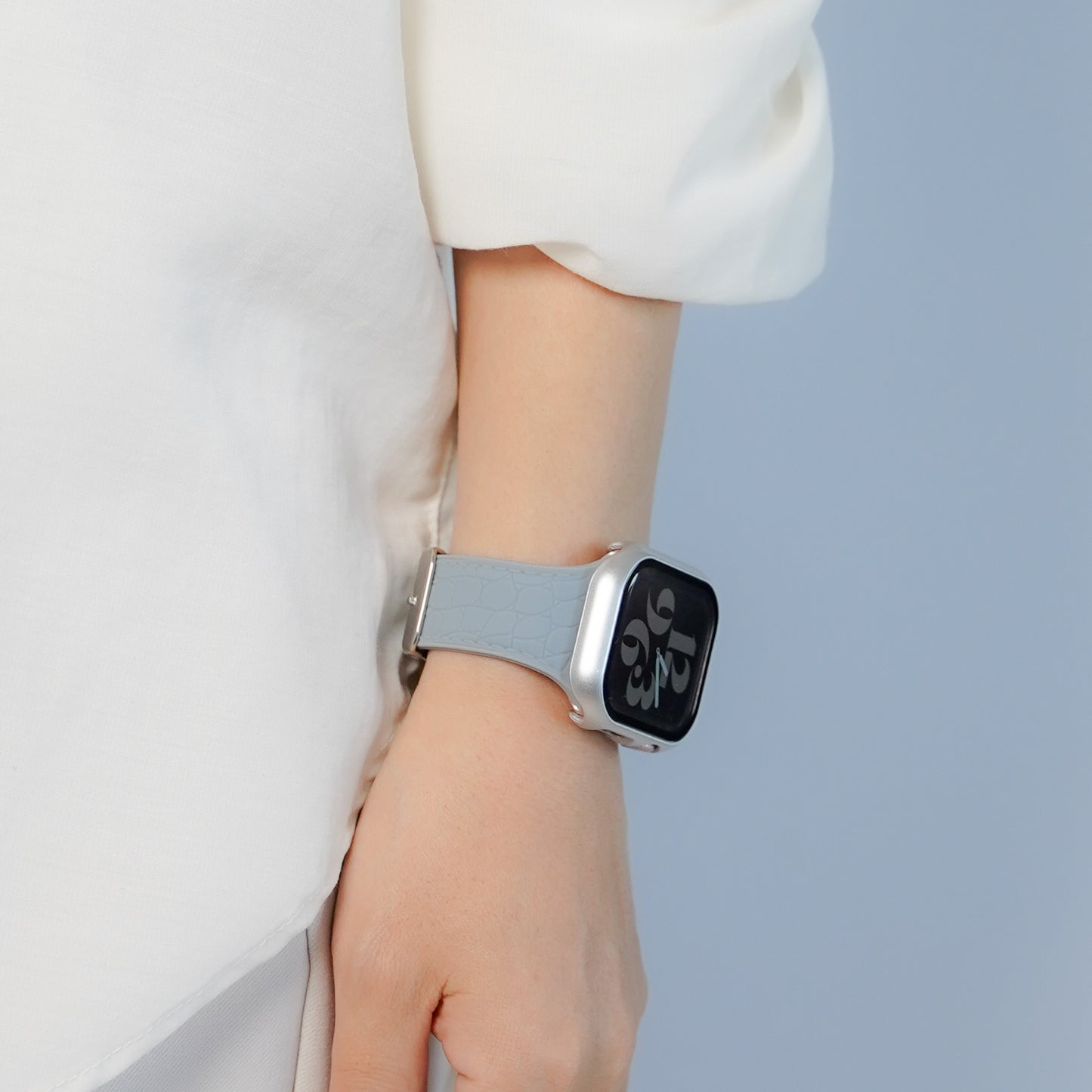 【NEW】シリコン レザー調 アップルウォッチバンド Apple Watch ベルト