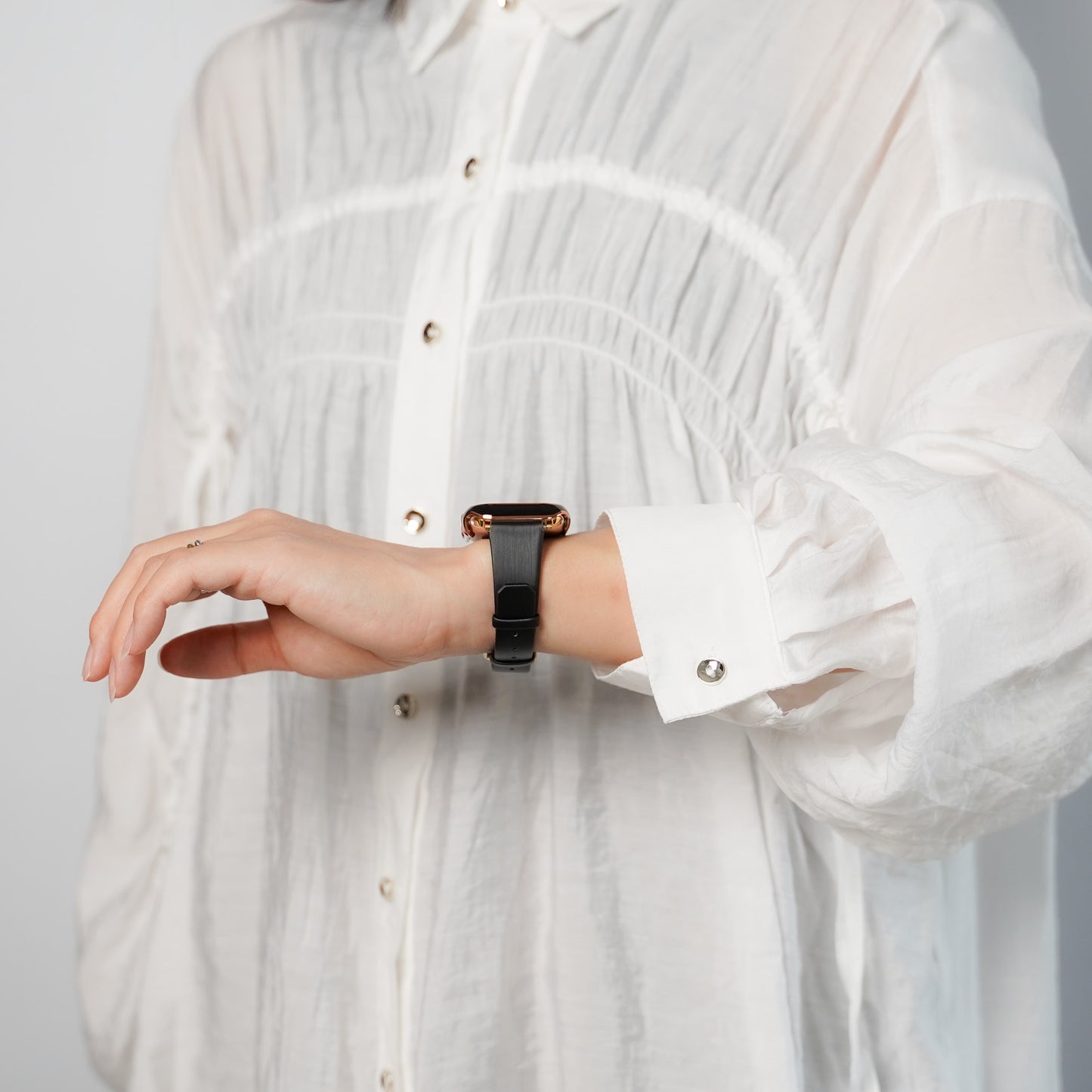 【NEW】レザー シルク調 アップルウォッチバンド Apple Watch ベルト