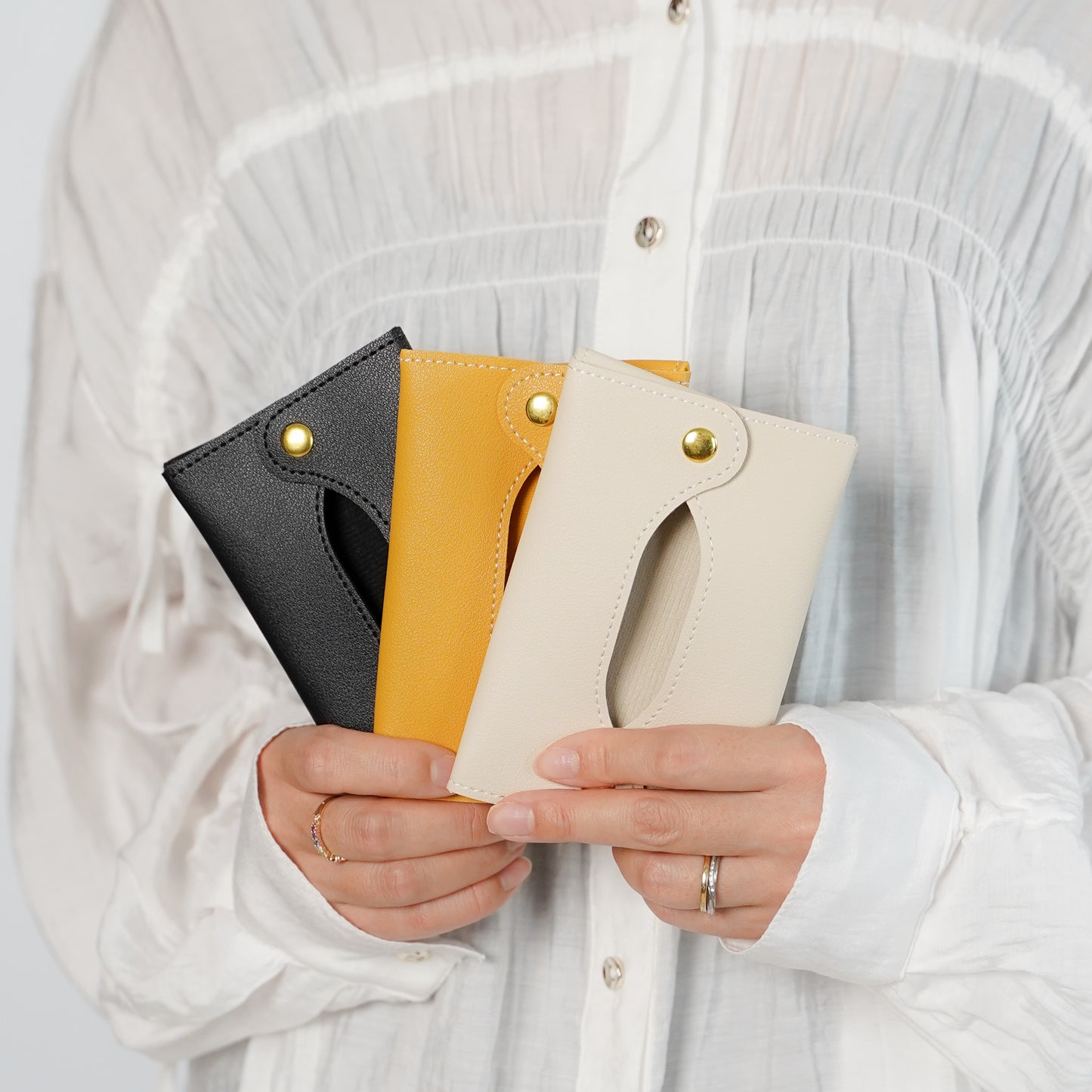 【NEW】ポケットティッシュケース レザー テッシュカバー