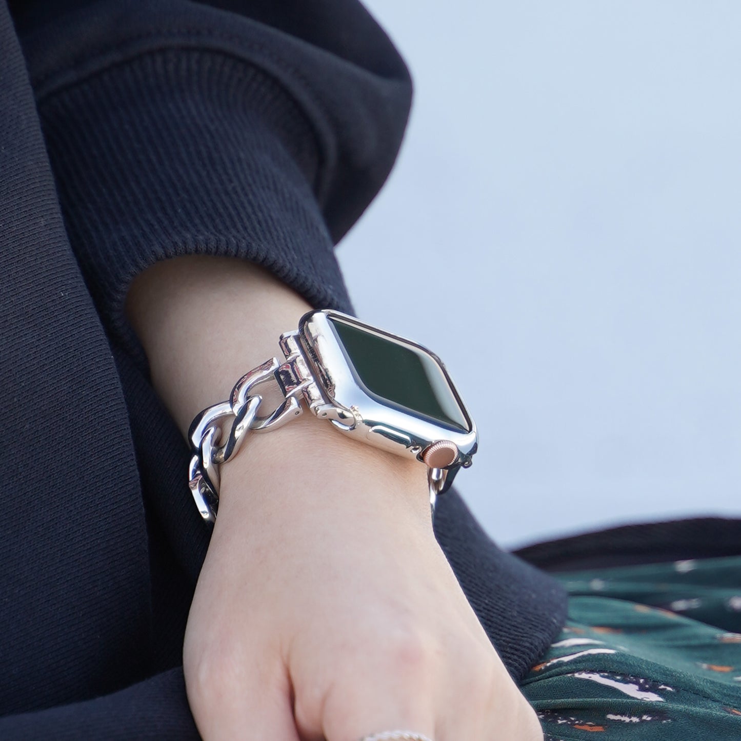 TPUハーフ 保護フレーム ソフトタイプ アップルウォッチ ハーフカバー ケース Apple Watch
