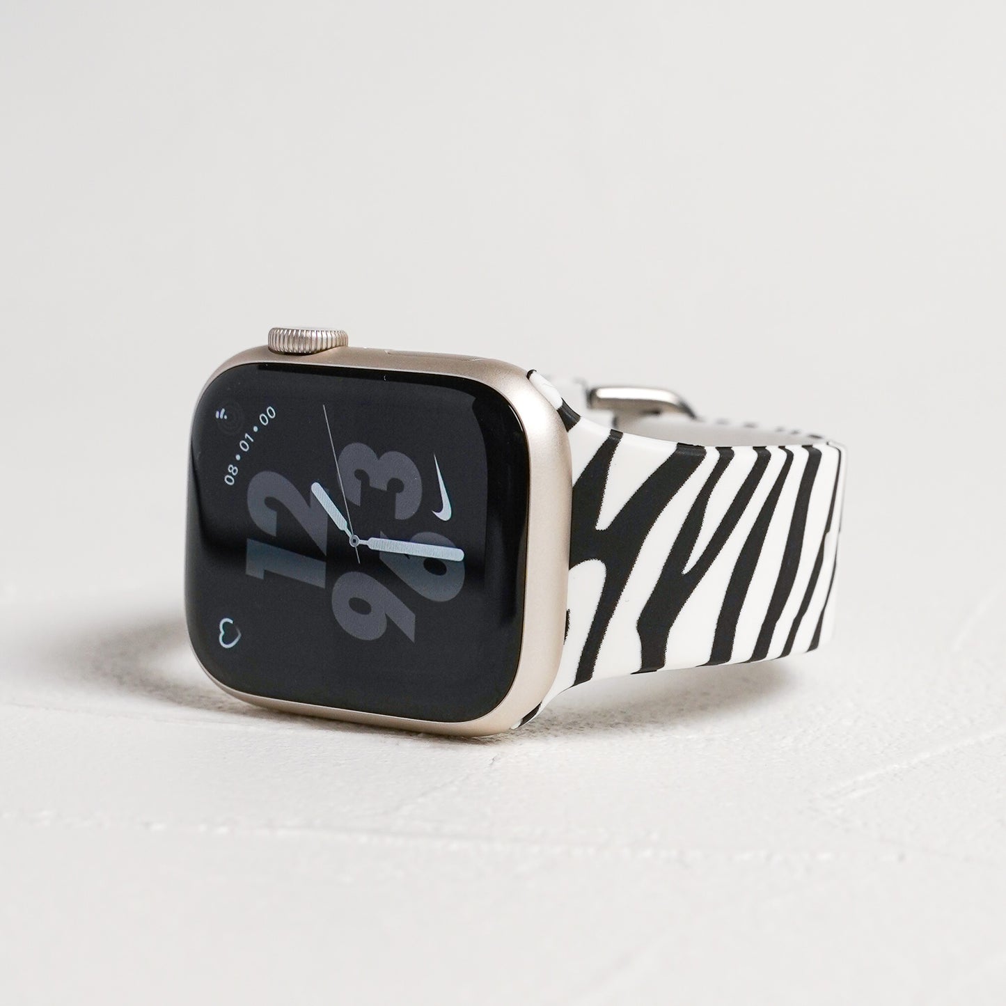 アニマル柄 シリコン アップルウォッチバンド レオパード ゼブラ Apple Watch ベルト