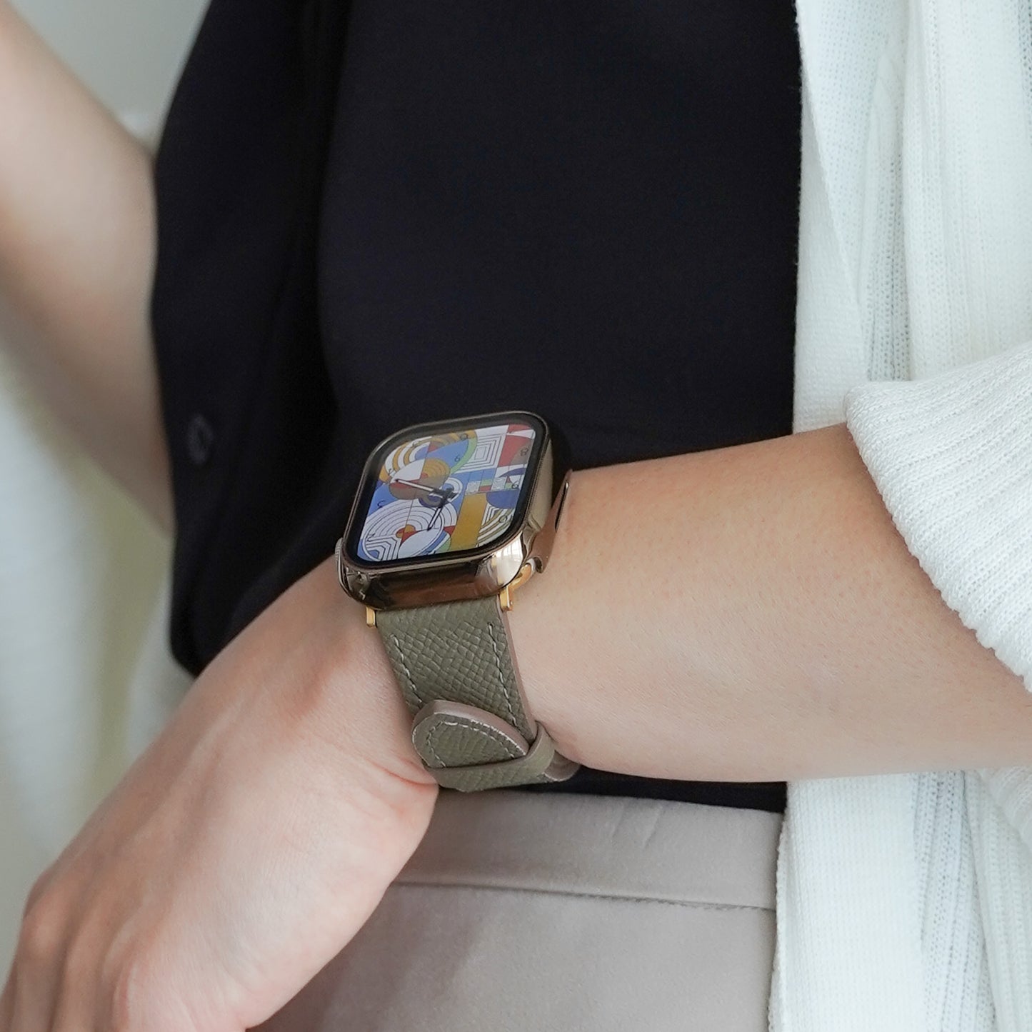 Plated Full Protective Cover Hard Type Apple Watch Case Apple Watch
