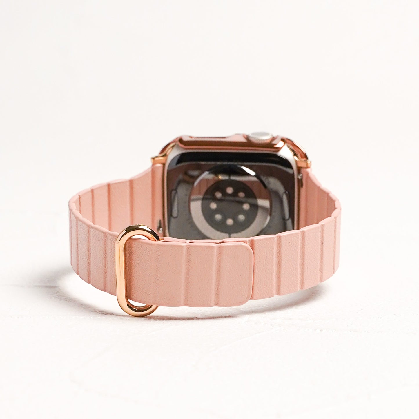 マグネット スリム レザー アップルウォッチバンド レザーループ Apple Watch ベルト