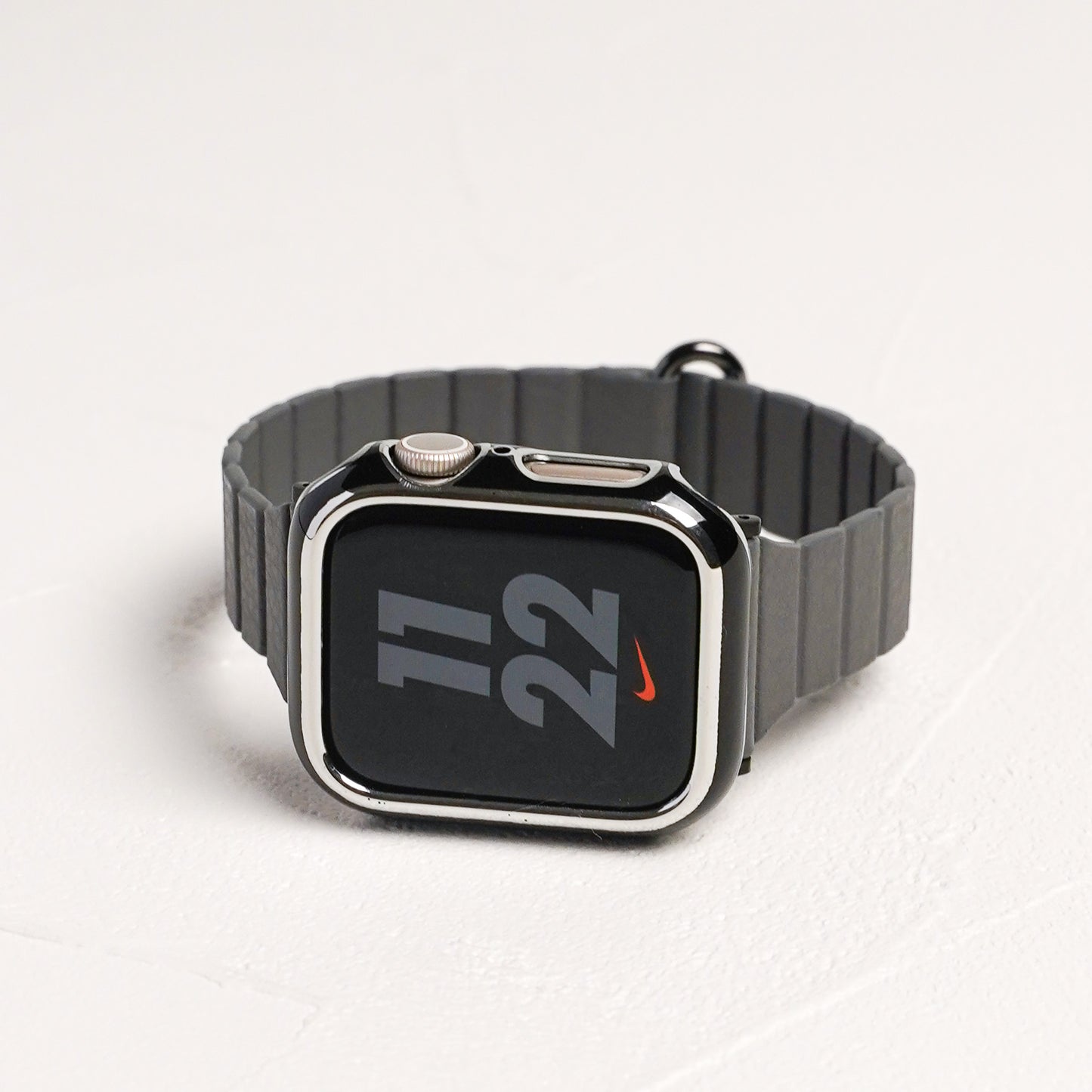 マグネット スリム レザー アップルウォッチバンド レザーループ Apple Watch ベルト