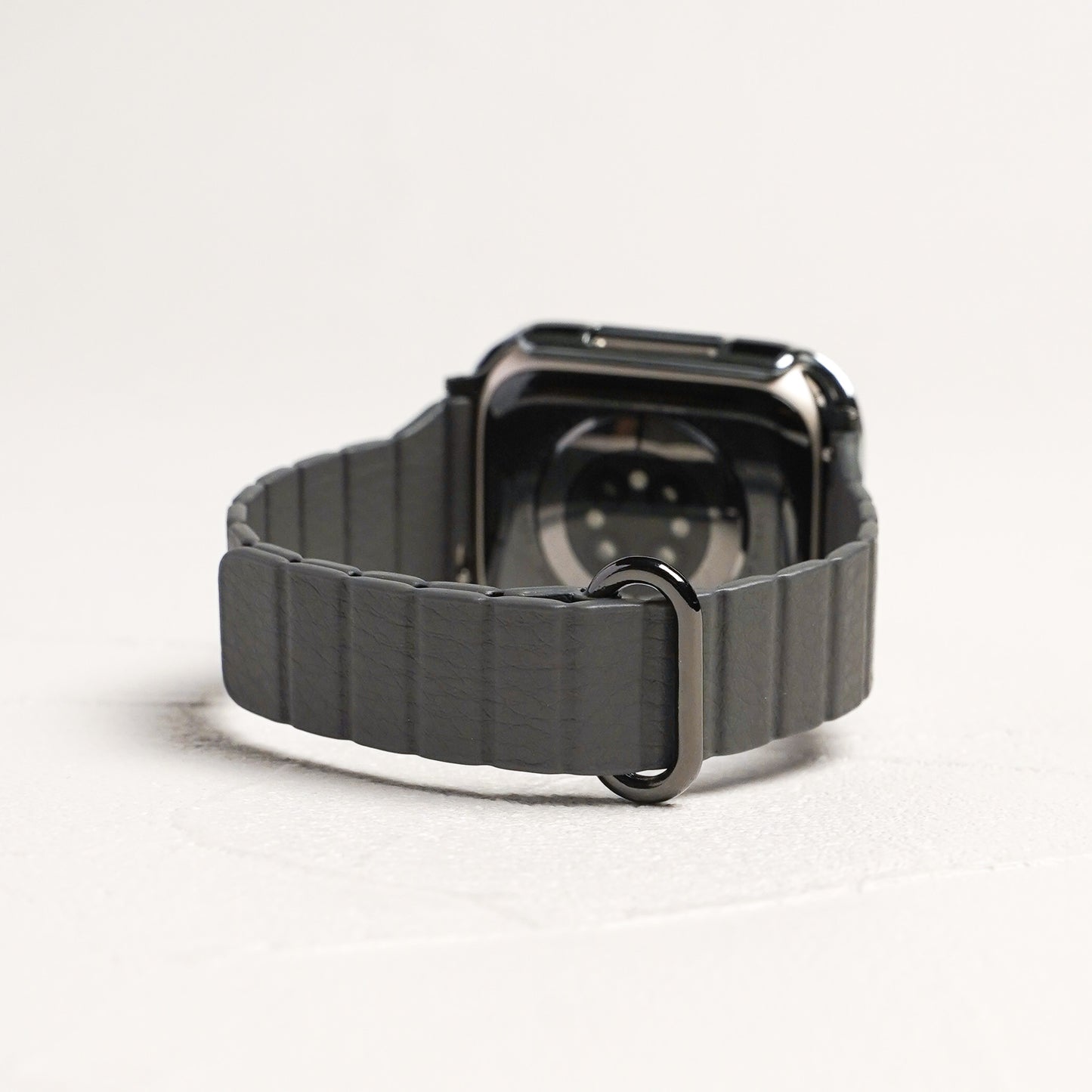 マグネット スリム レザー アップルウォッチバンド レザーループ Apple Watch ベルト
