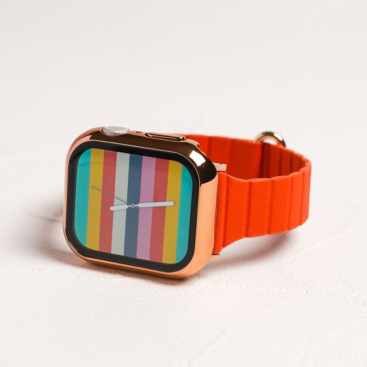 マグネット スリム レザー アップルウォッチバンド レザーループ Apple Watch ベルト
