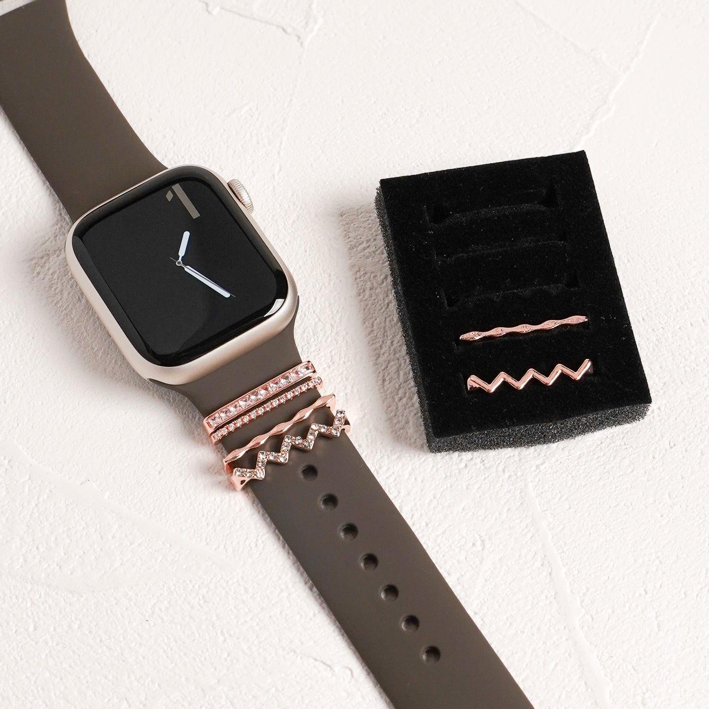 チャーム アクセサリー キラキラ アップルウォッチ Apple Watch