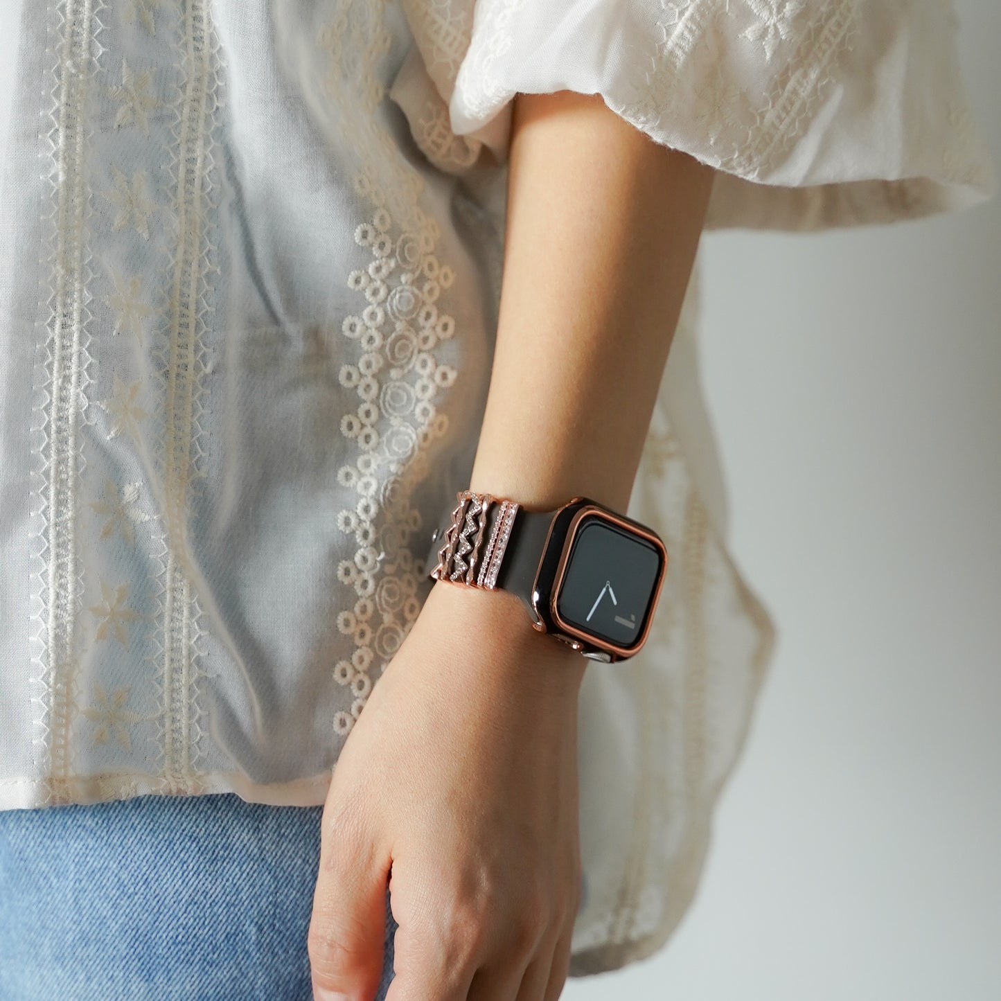 チャーム アクセサリー キラキラ アップルウォッチ Apple Watch
