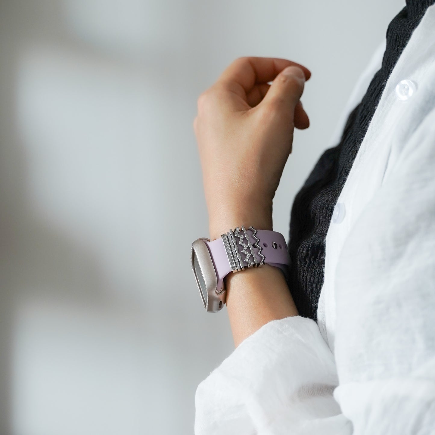 チャーム アクセサリー キラキラ アップルウォッチ Apple Watch