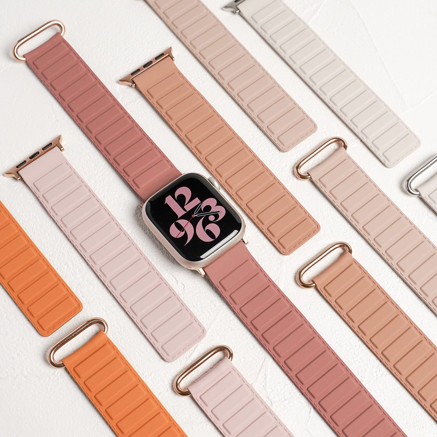 マグネット シリコン アップルウォッチバンド Apple Watch ベルト