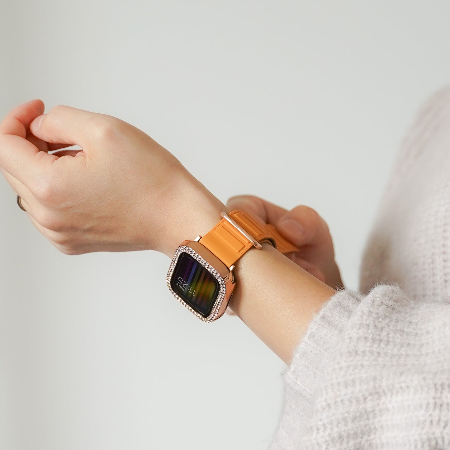 マグネット シリコン アップルウォッチバンド Apple Watch ベルト