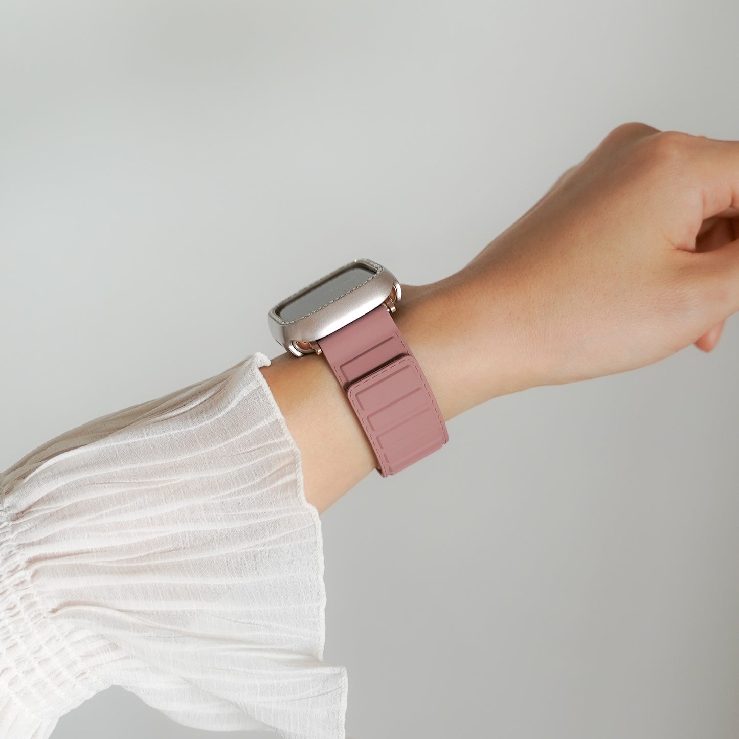 マグネット シリコン アップルウォッチバンド Apple Watch ベルト