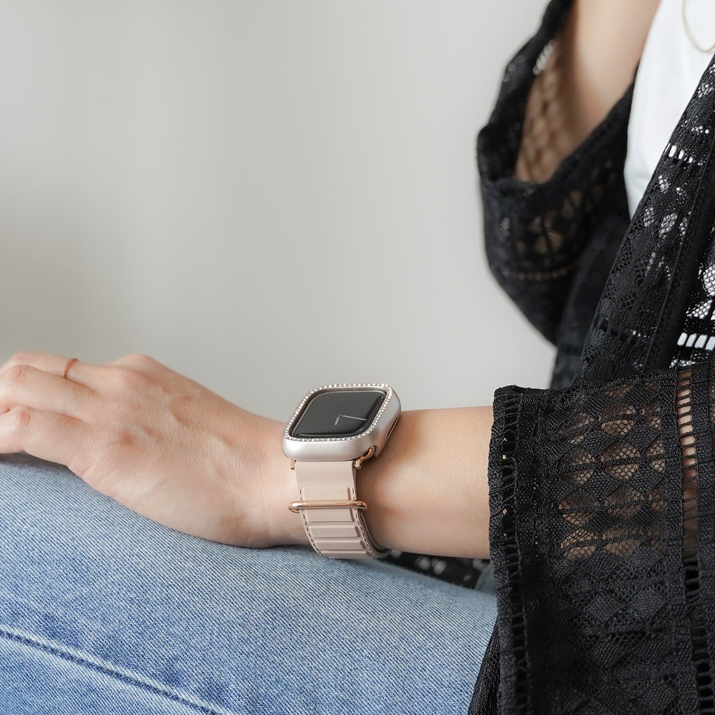 マグネット シリコン アップルウォッチバンド Apple Watch ベルト