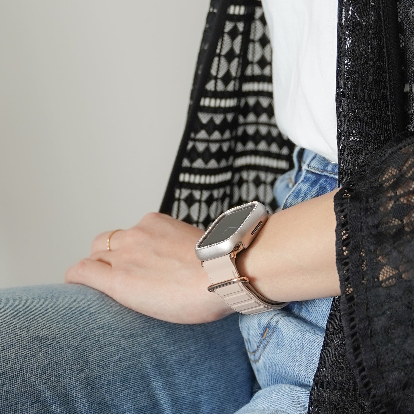 マグネット シリコン アップルウォッチバンド Apple Watch ベルト