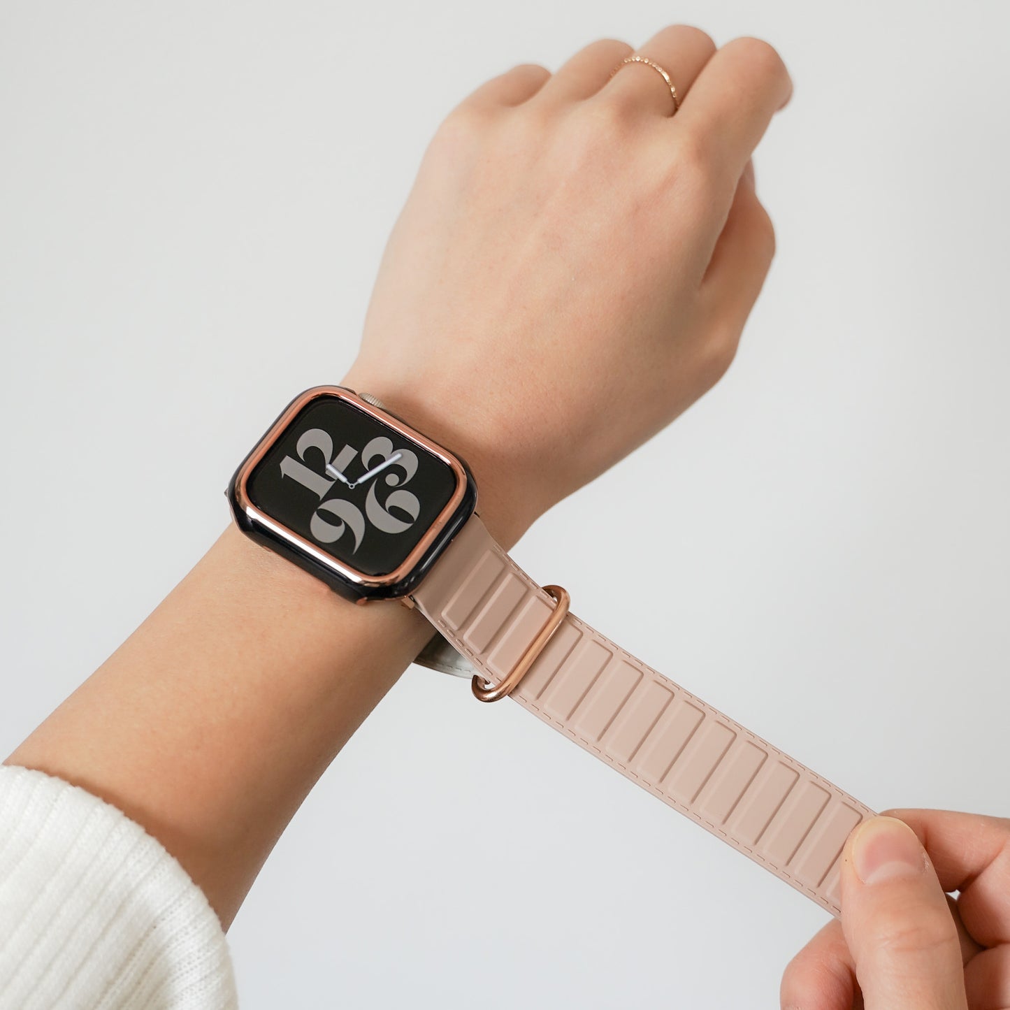 マグネット シリコン アップルウォッチバンド Apple Watch ベルト