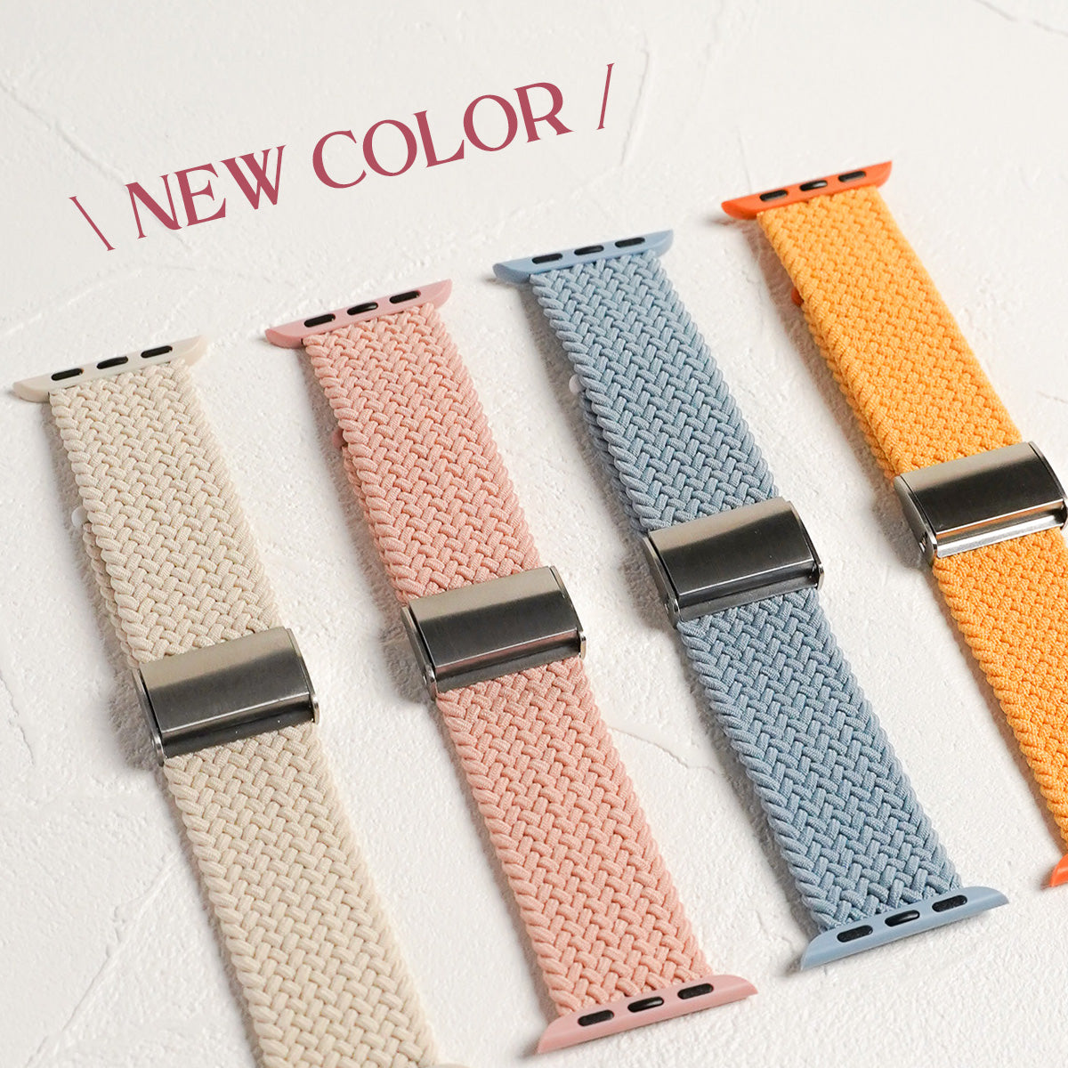 ナイロン 編み込み スポーツ アップルウォッチバンド Apple Watch ベルト