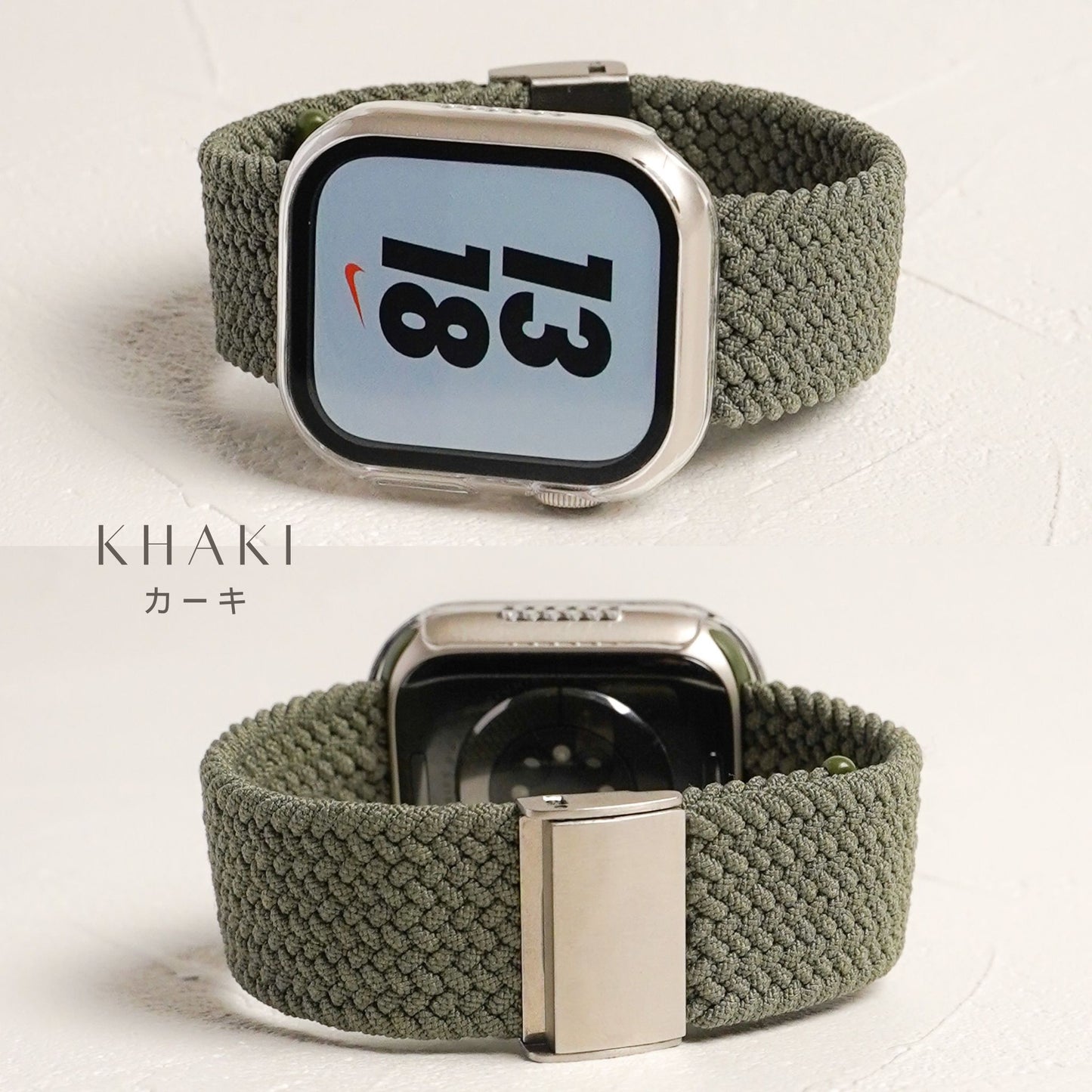 ナイロン 編み込み スポーツ アップルウォッチバンド Apple Watch ベルト