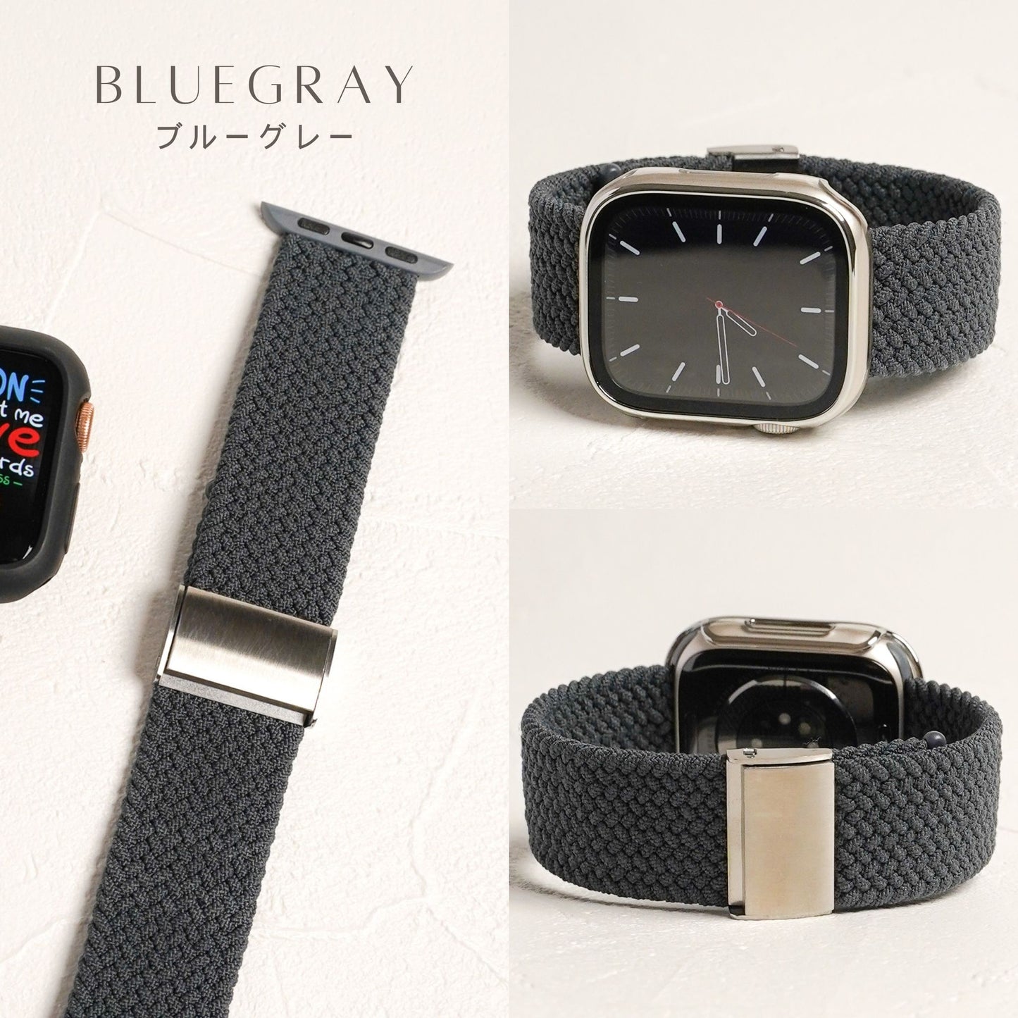 ナイロン 編み込み スポーツ アップルウォッチバンド Apple Watch ベルト