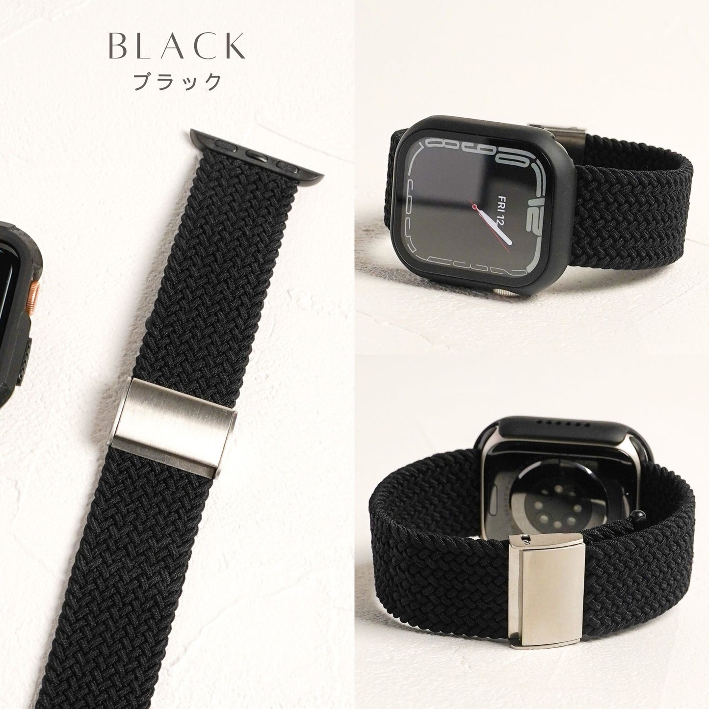ナイロン 編み込み スポーツ アップルウォッチバンド Apple Watch ベルト