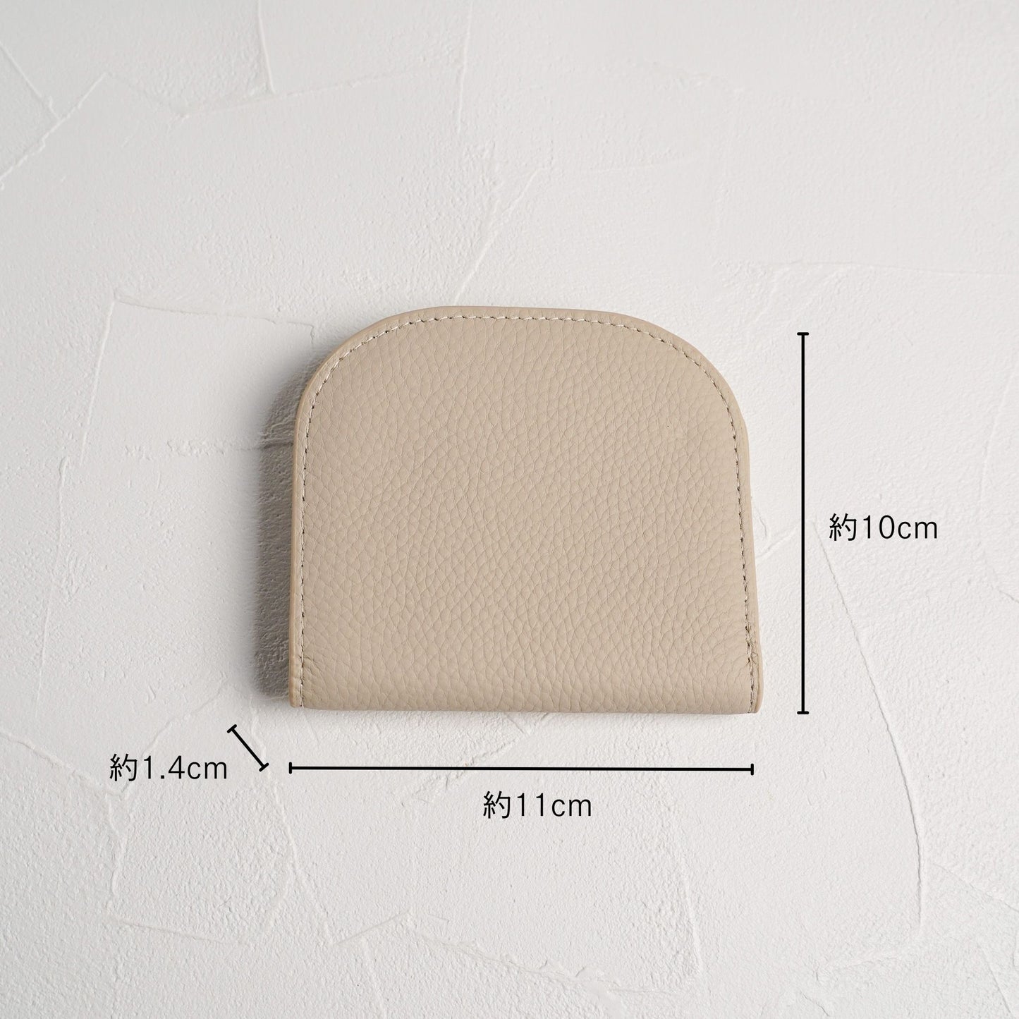 【NEW】ミニ財布 スリム 本革 二つ折り 薄型 コンパクト