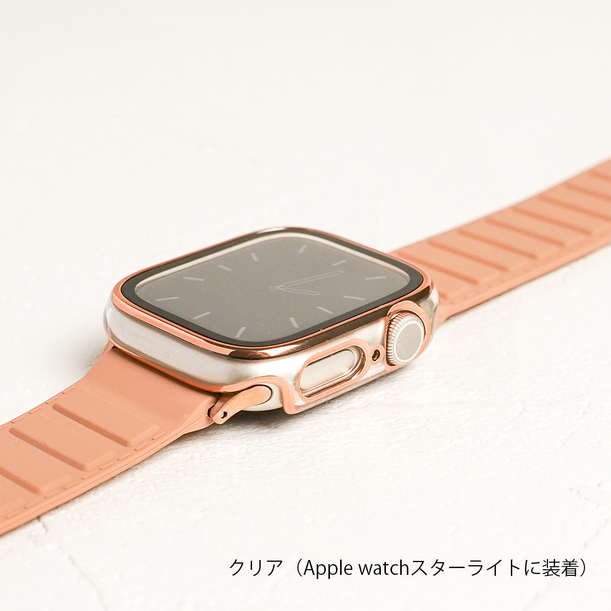 Rose Gold Line Full Protective Cover Hard Type Apple Watch Case Apple Watch