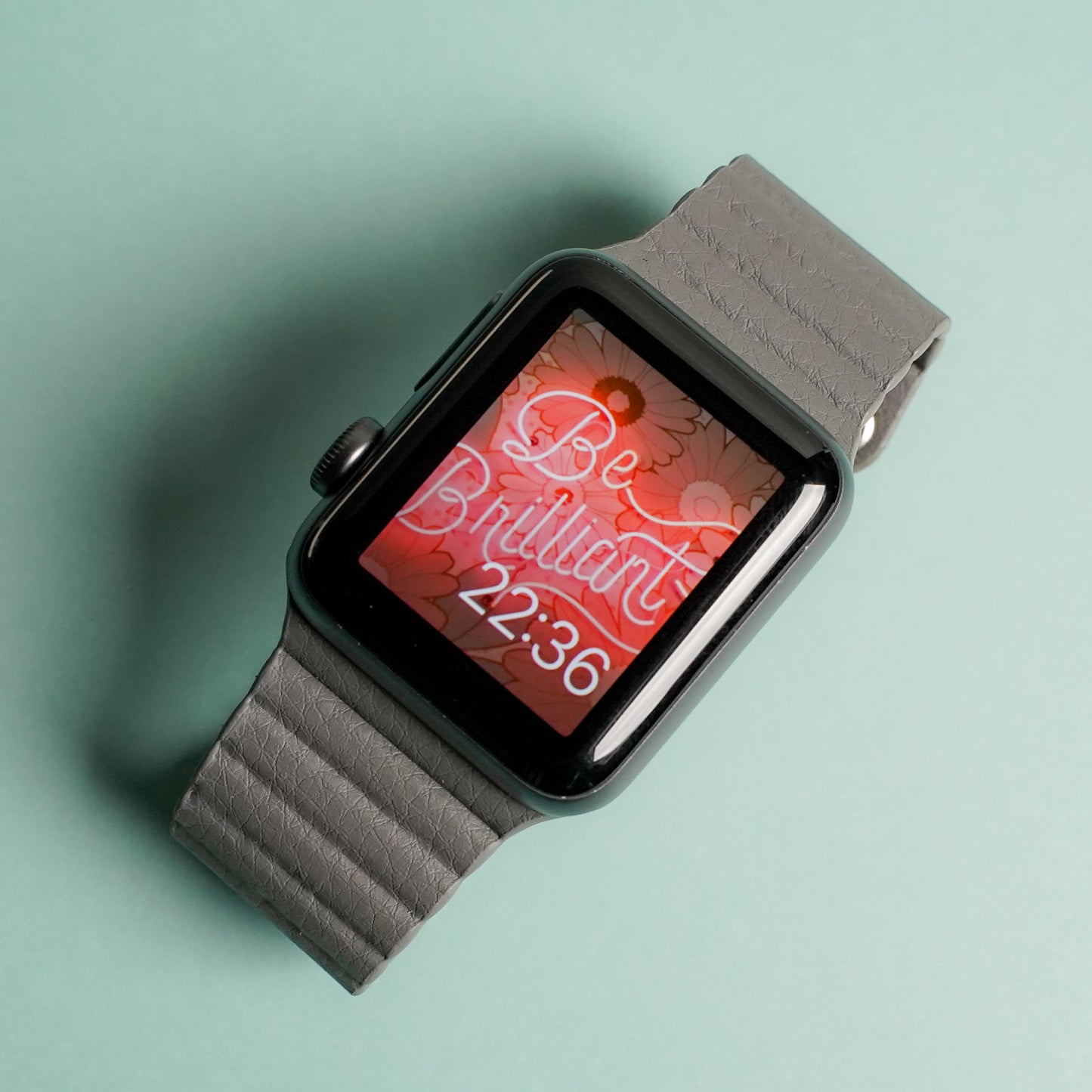 マグネット ループ レザー アップルウォッチバンド ユニセックス Apple Watch ベルト