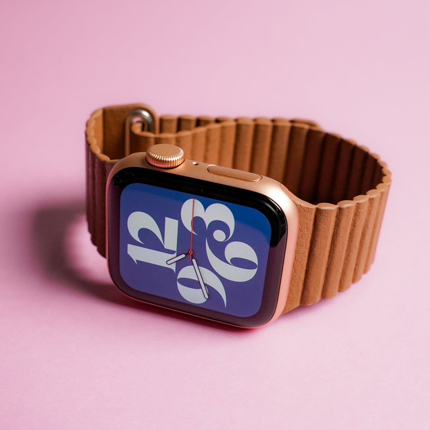 マグネット ループ レザー アップルウォッチバンド ユニセックス Apple Watch ベルト
